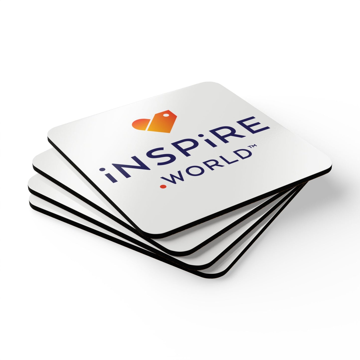 Inspire.World Corkwood Coaster Set