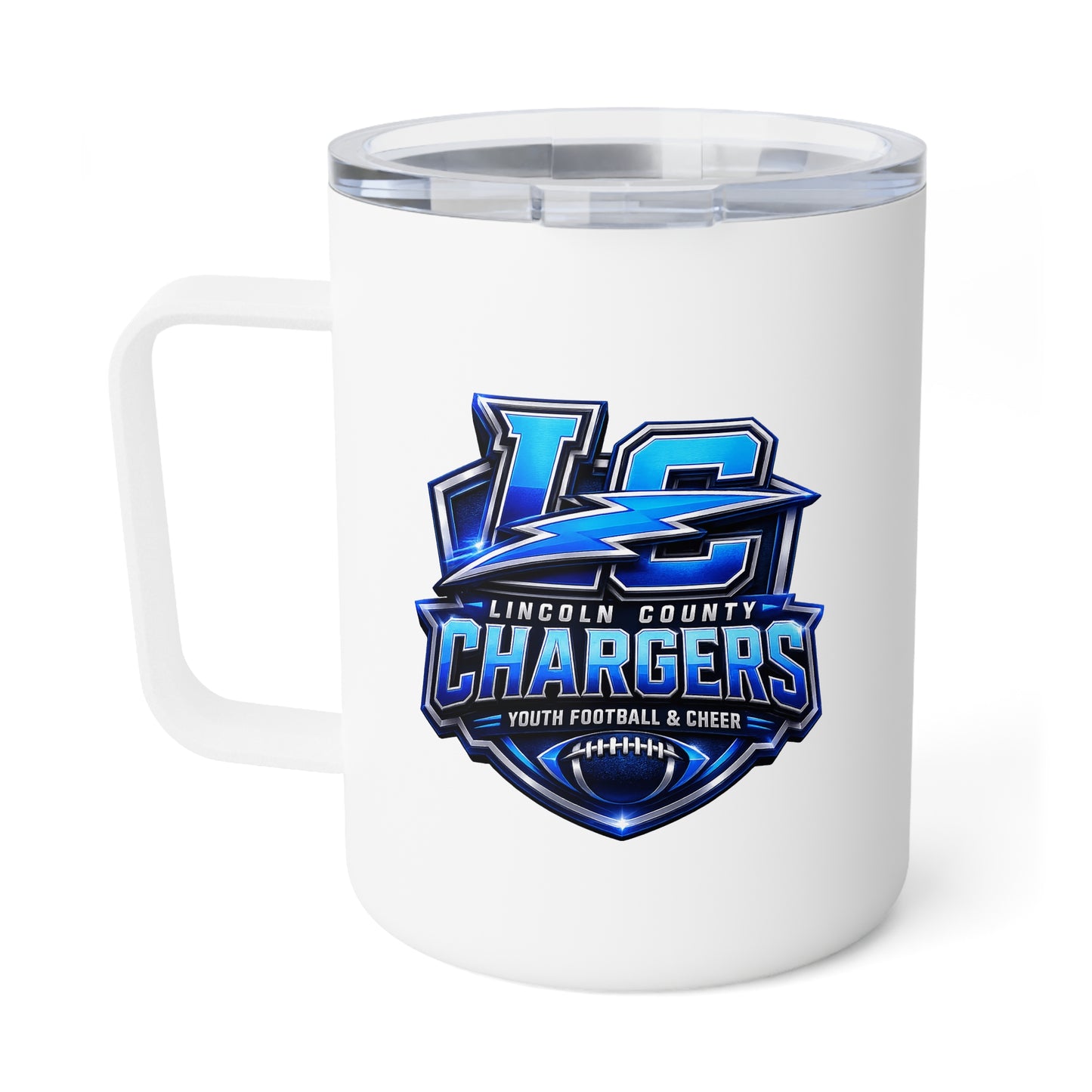 LC Chargers Insulated Coffee Mug, 10oz