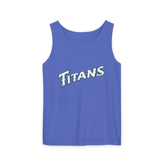 Titans Softball Unisex Garment-Dyed Tank Top