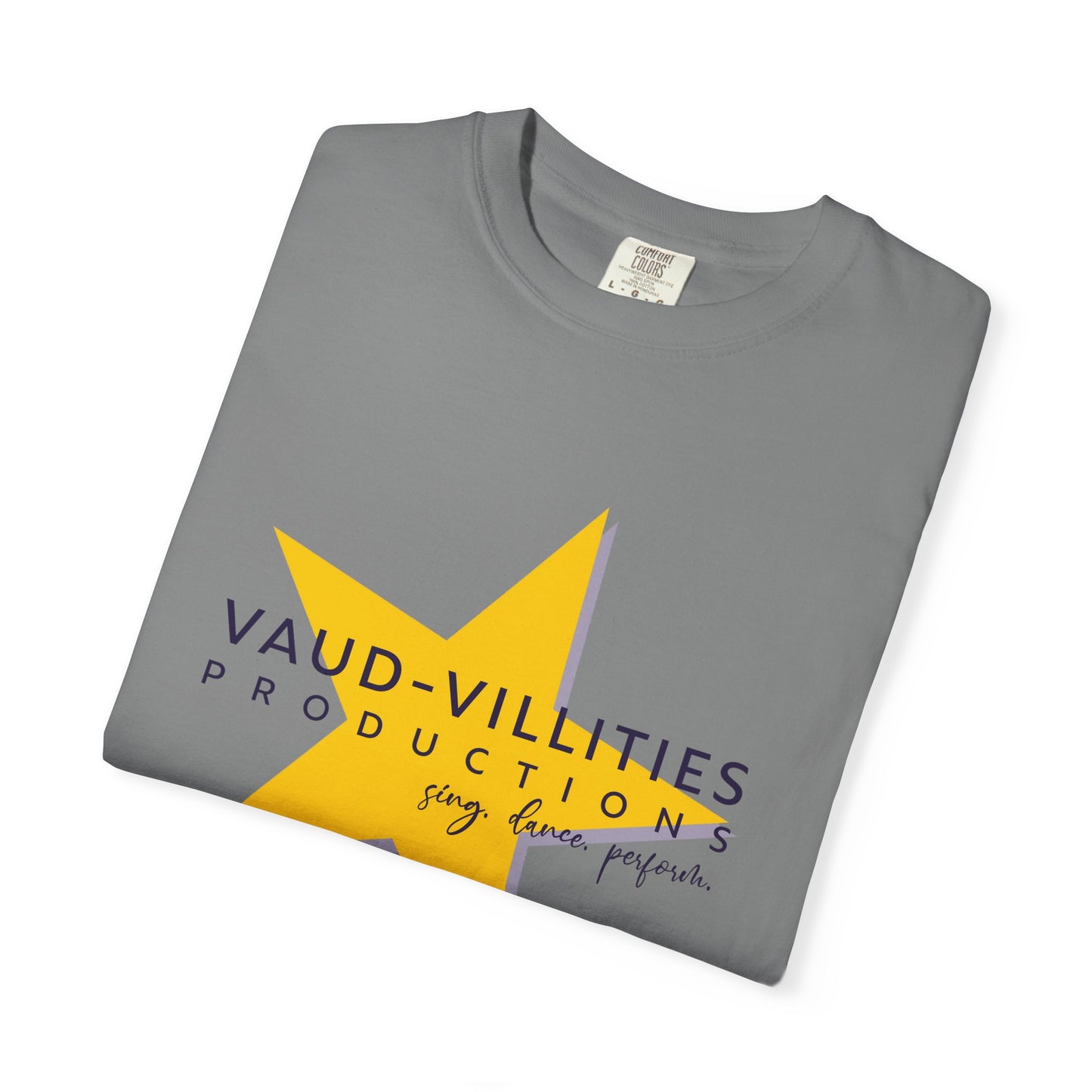 Vaud-Villities Productions Unisex Garment-Dyed T-shirt