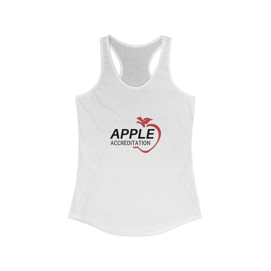 APPLE Accreditation Women's Ideal Racerback Tank