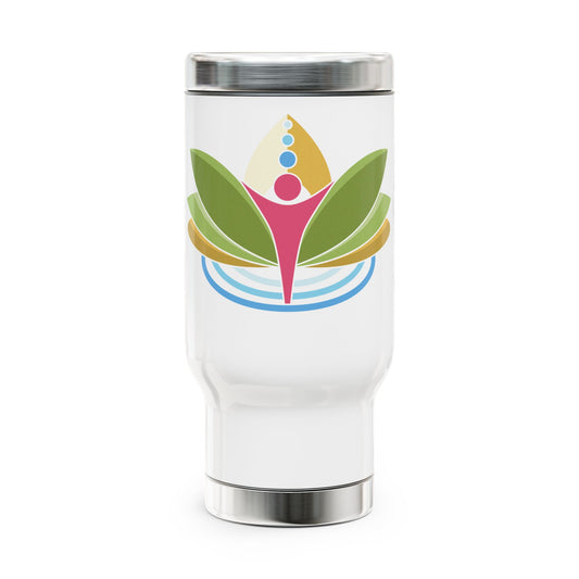 Knoxville Recovery Center Stainless Steel Travel Mug with Handle, 14oz