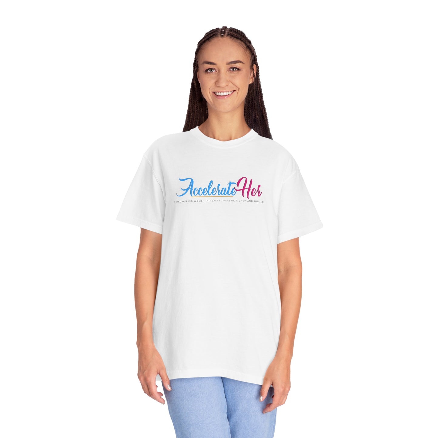 AccelerateHer Unisex Garment-Dyed T-shirt