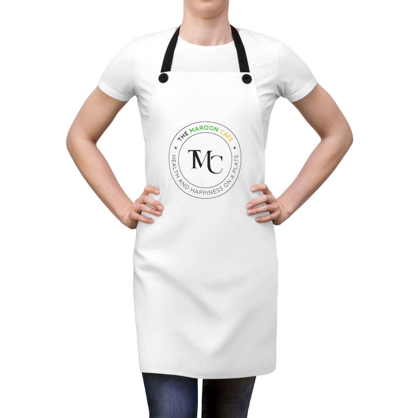 The Maroon Cafe Apron (AOP)