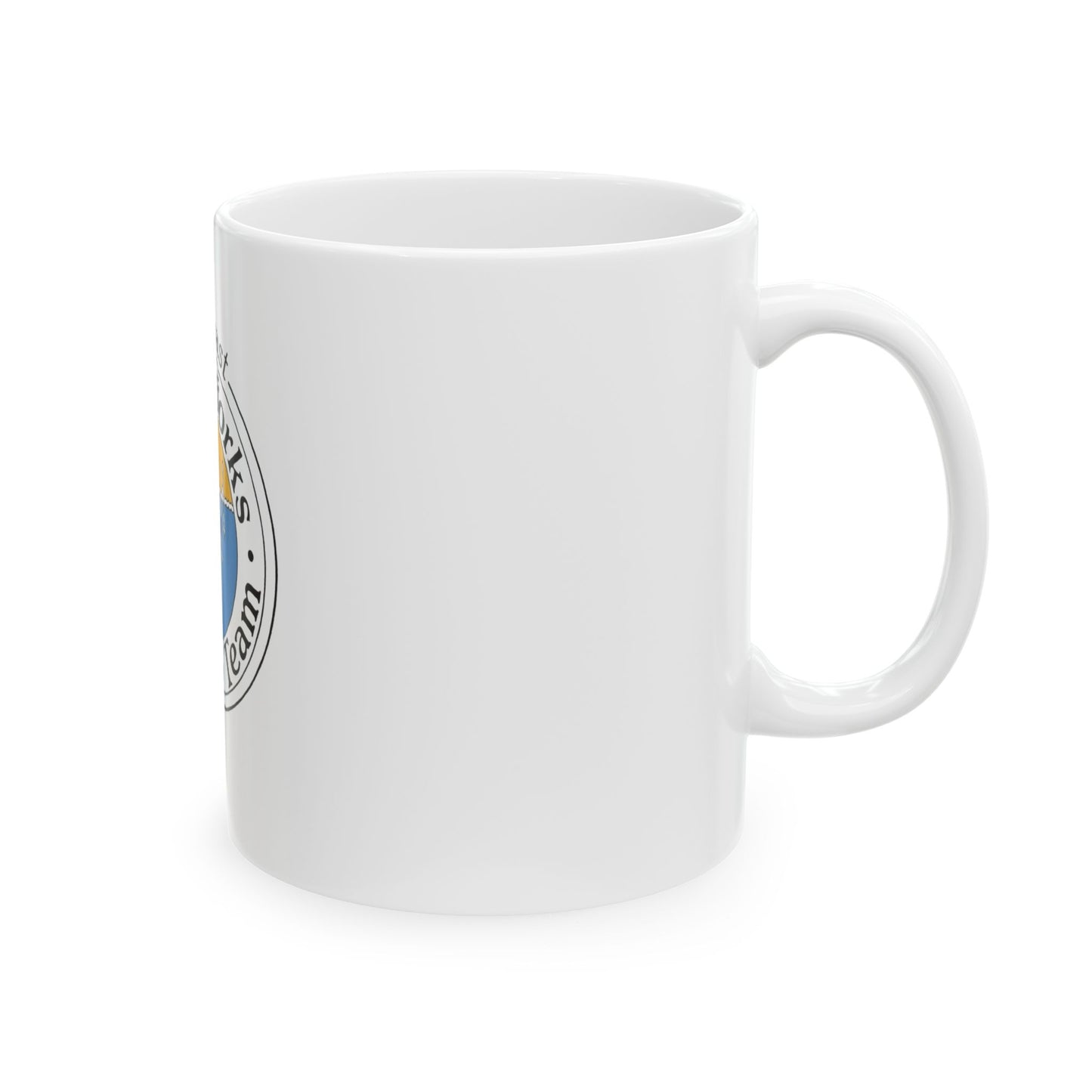 Suncoast Waterworks Ceramic Mug, (11oz, 15oz)