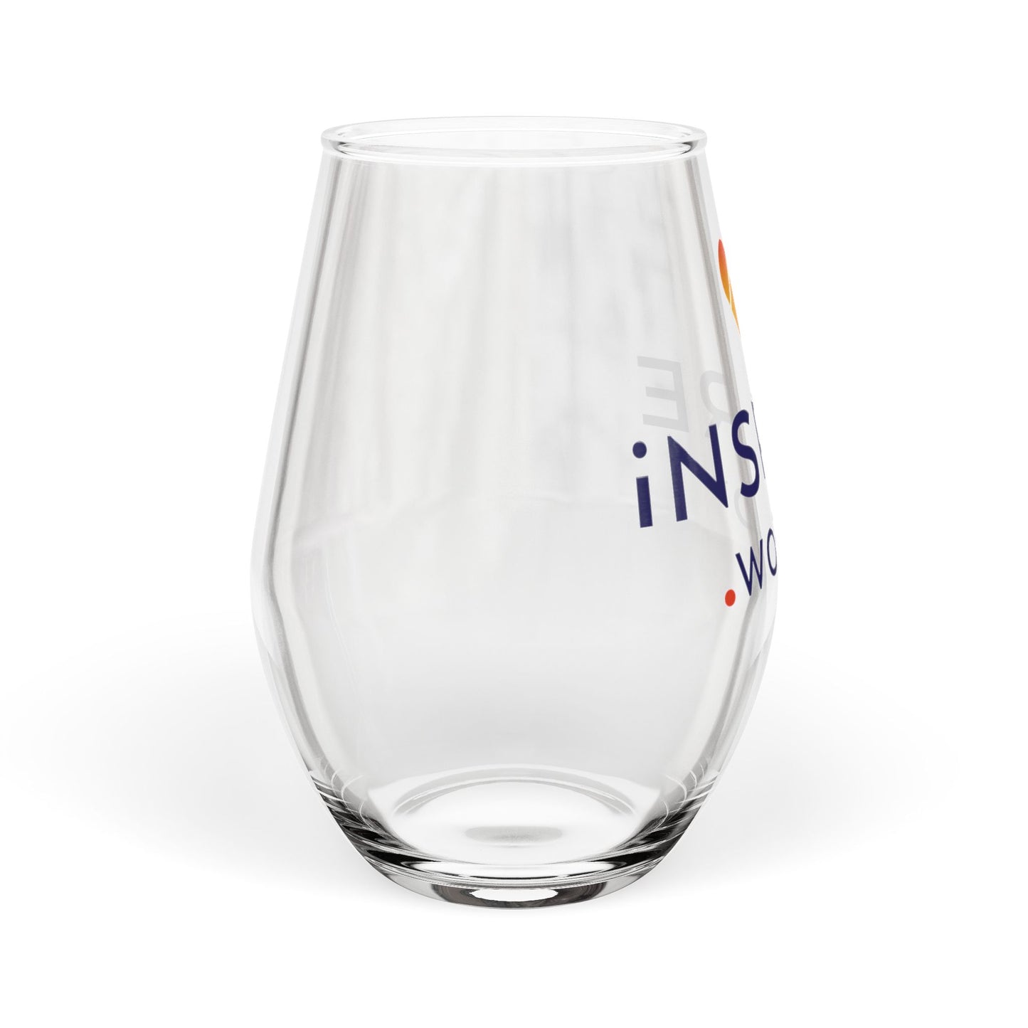 Inspire.World Stemless Wine Glass, 11.75oz