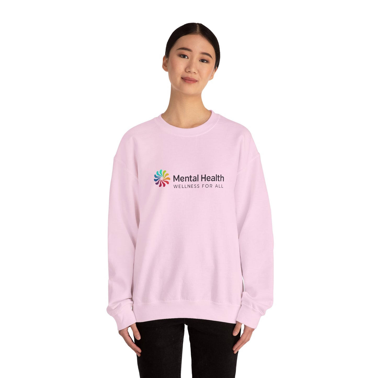 Mental Health Wellness Unisex Heavy Blend™ Crewneck Sweatshirt