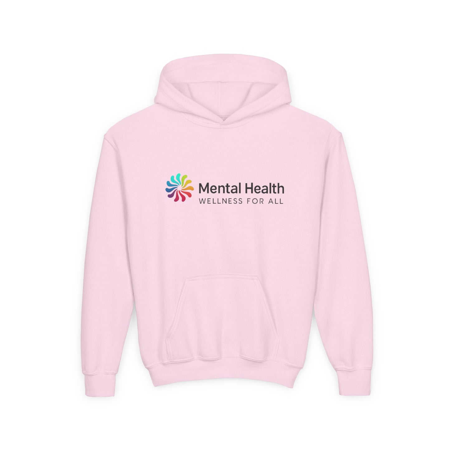 Mental Health Wellness Youth Heavy Blend Hooded Sweatshirt