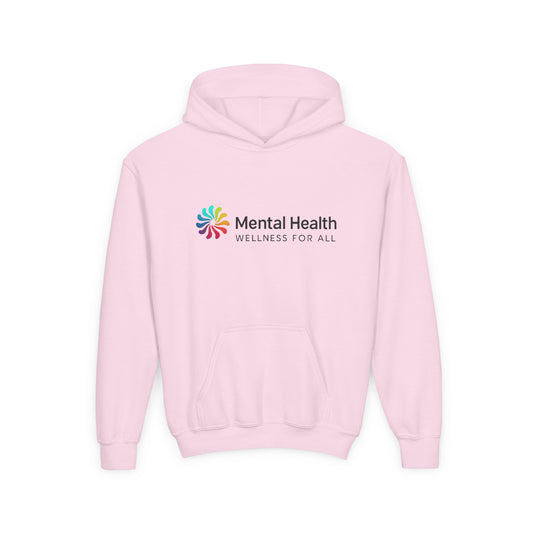 Mental Health Wellness Youth Heavy Blend Hooded Sweatshirt