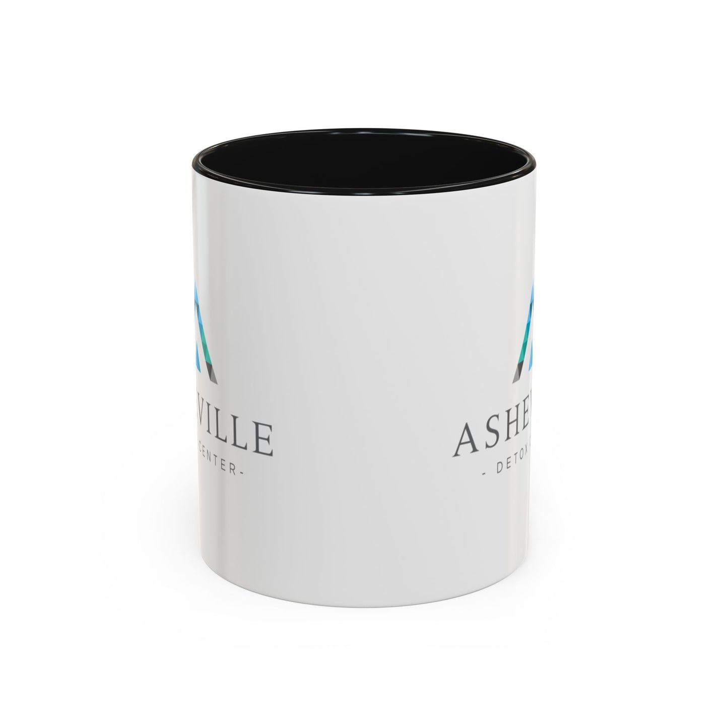 Asheville Detox Center Two-Tone Accent Mug (11oz, 15oz)