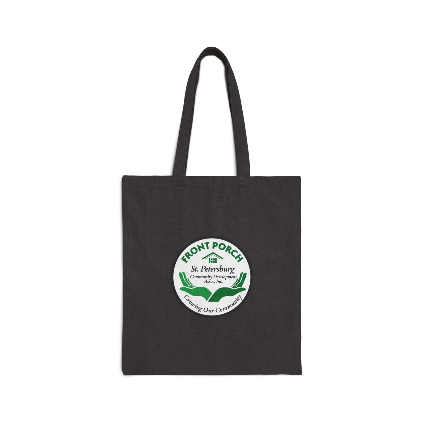 Front Porch Cotton Canvas Tote Bag