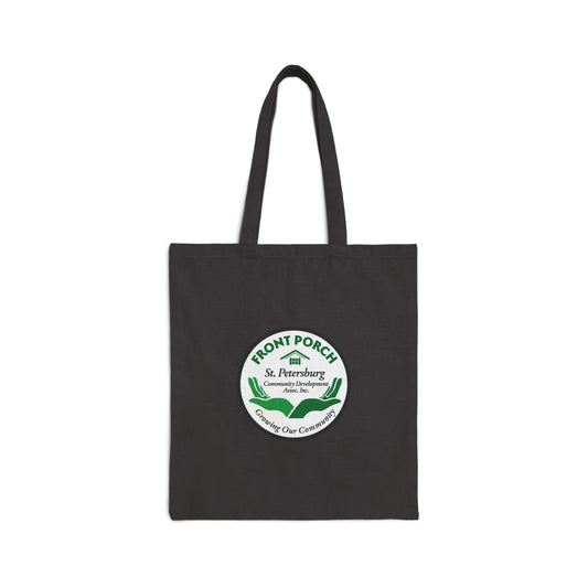 Front Porch Cotton Canvas Tote Bag