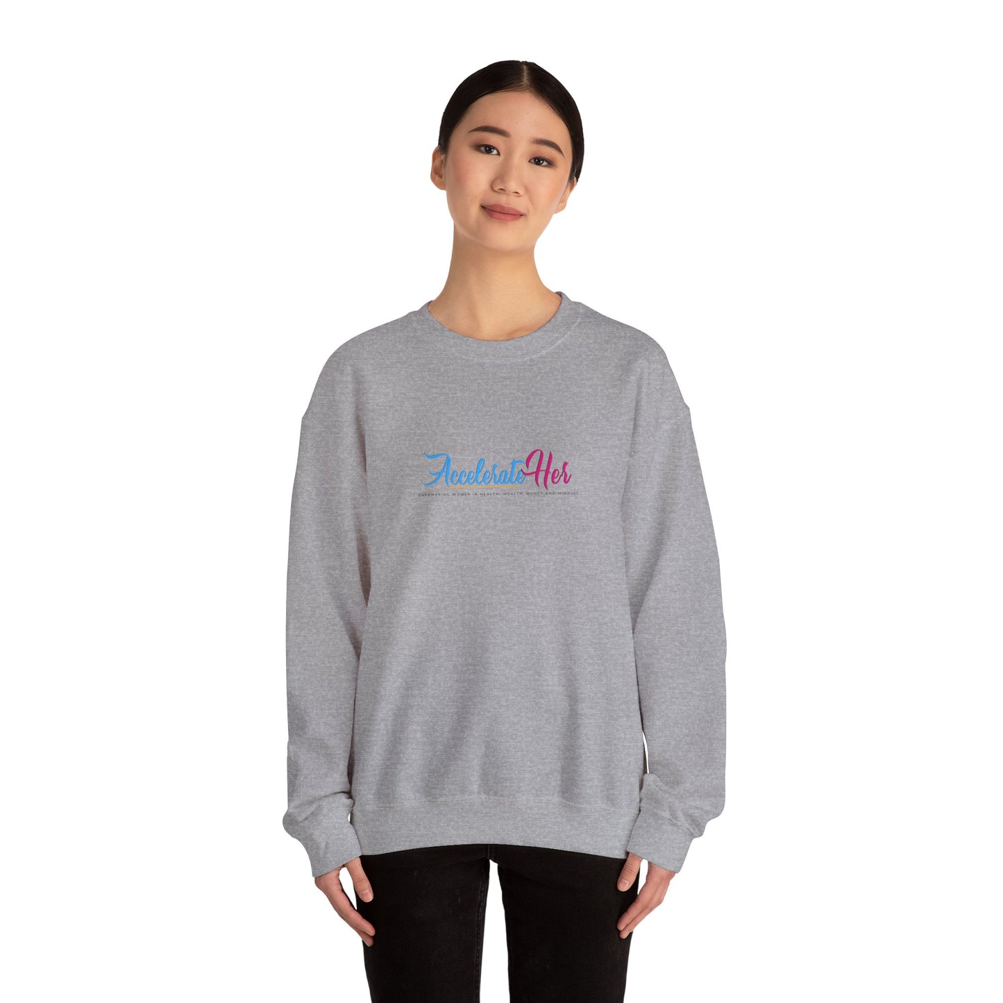 AccelerateHer Unisex Heavy Blend™ Crewneck Sweatshirt