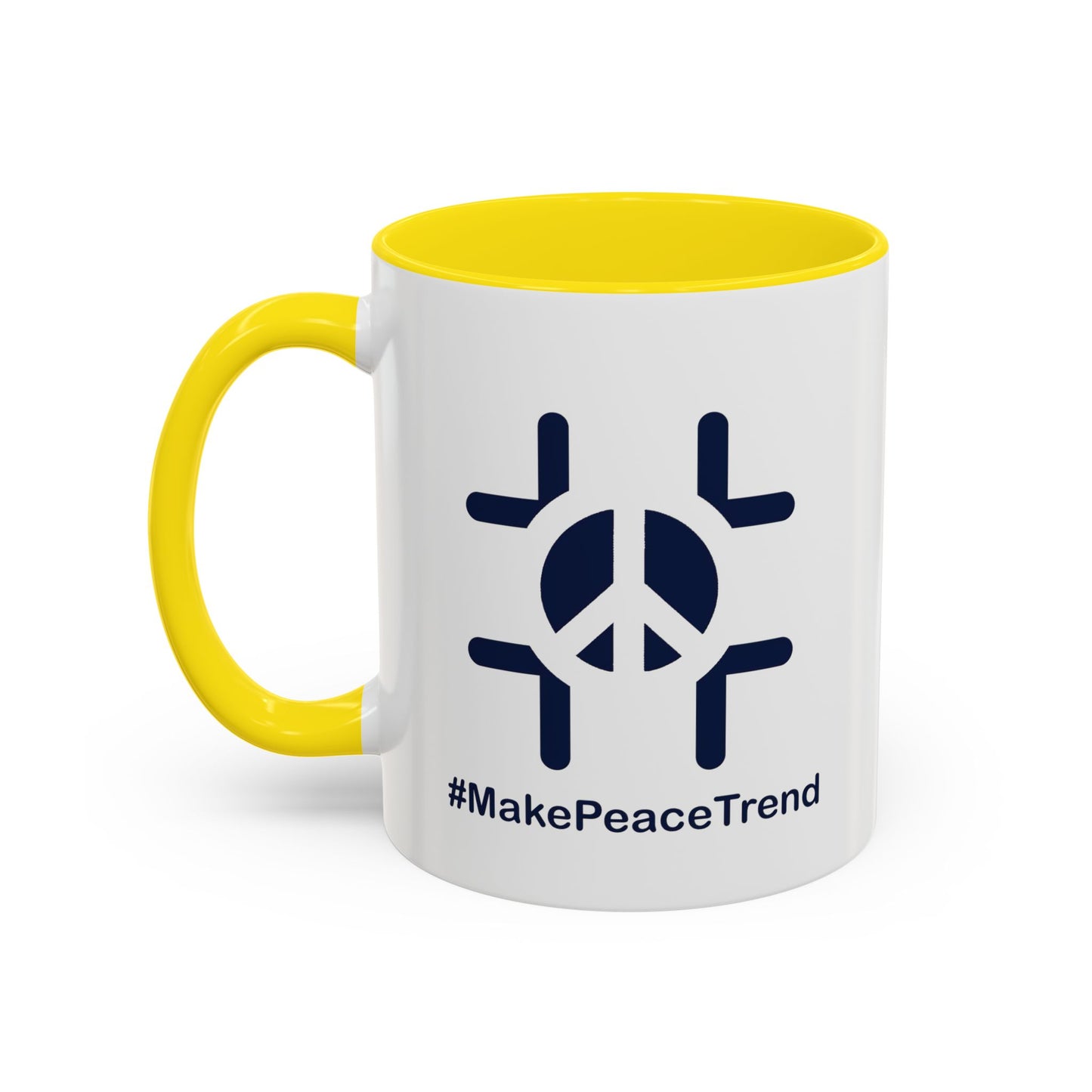 Peace Day Accent Coffee Mug (11, 15oz)