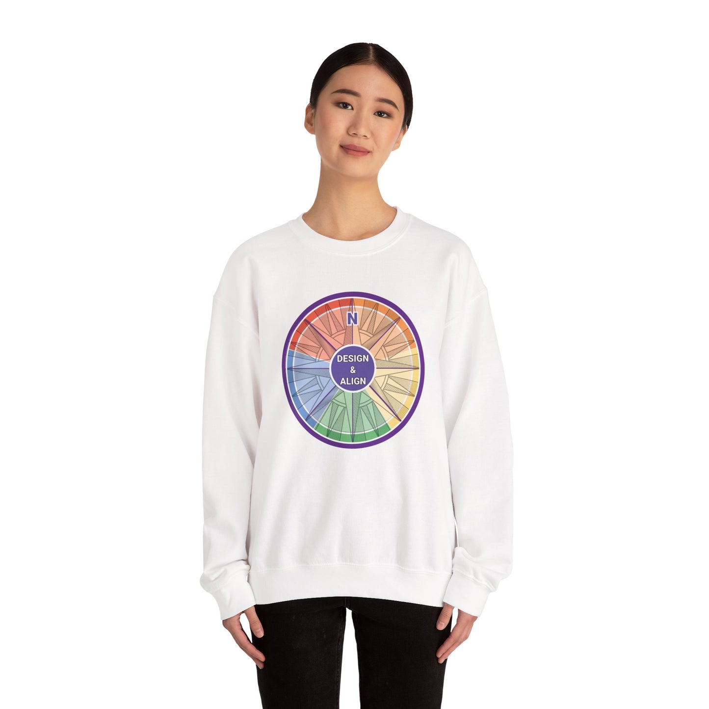 Design and Align Legacy Group Unisex Heavy Blend™ Crewneck Sweatshirt