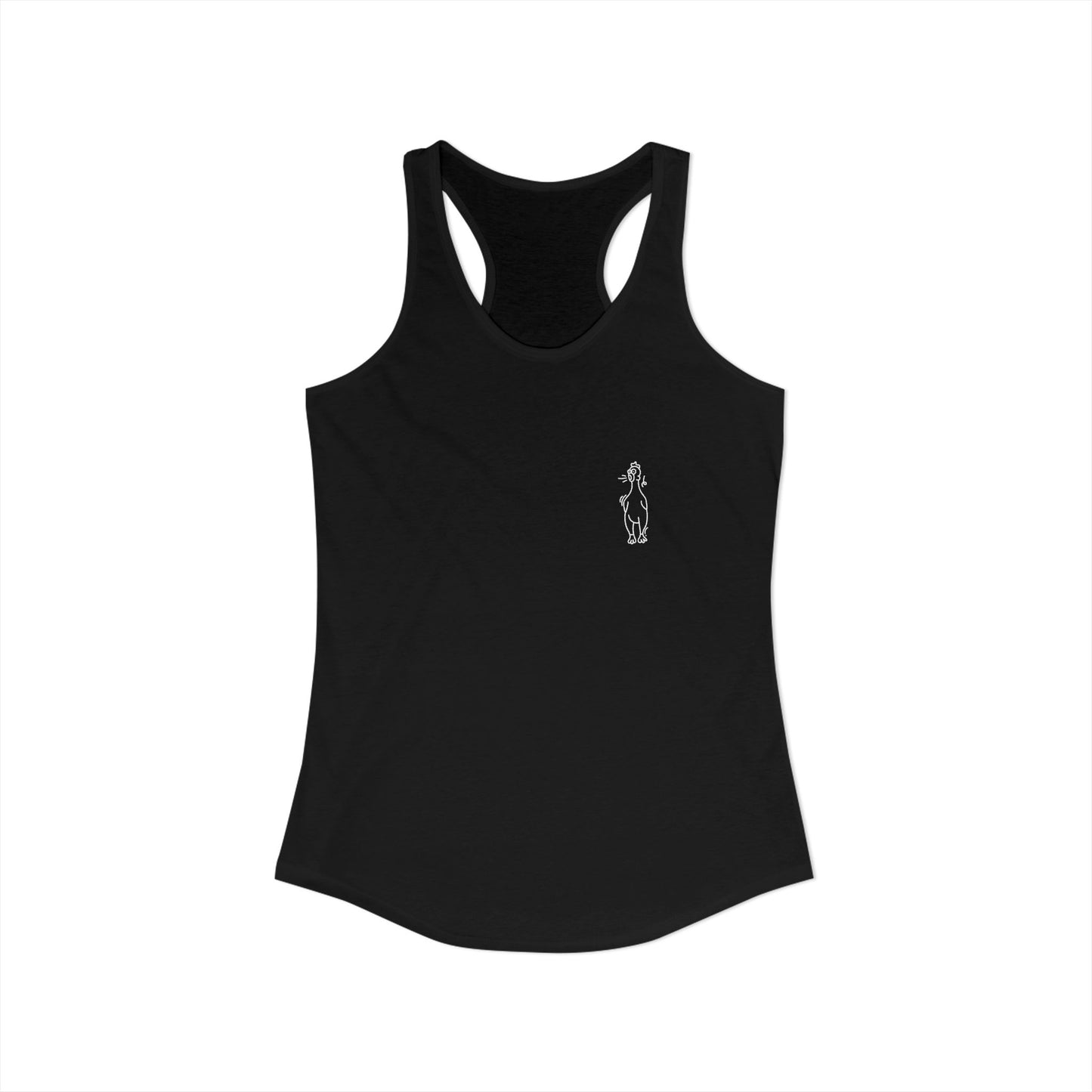 Westie Merch Women's Ideal Racerback Tank