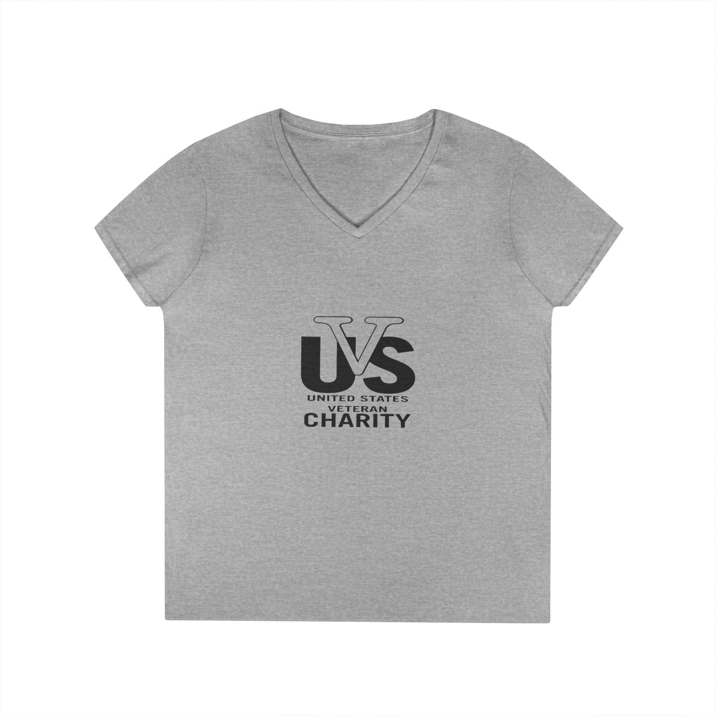 US Veterans Charity Ladies' V-Neck T-Shirt