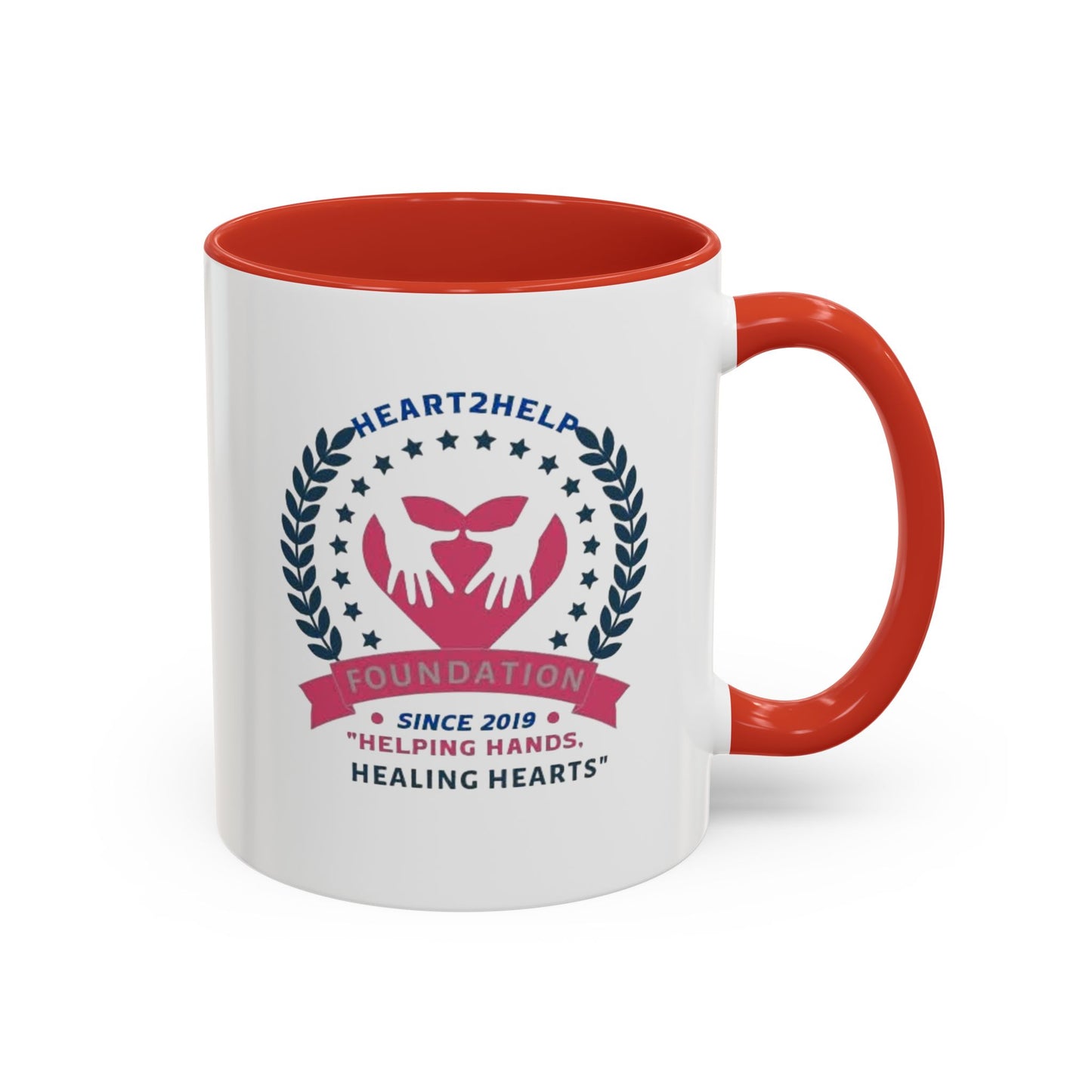 Heart2Help Accent Coffee Mug (11oz)