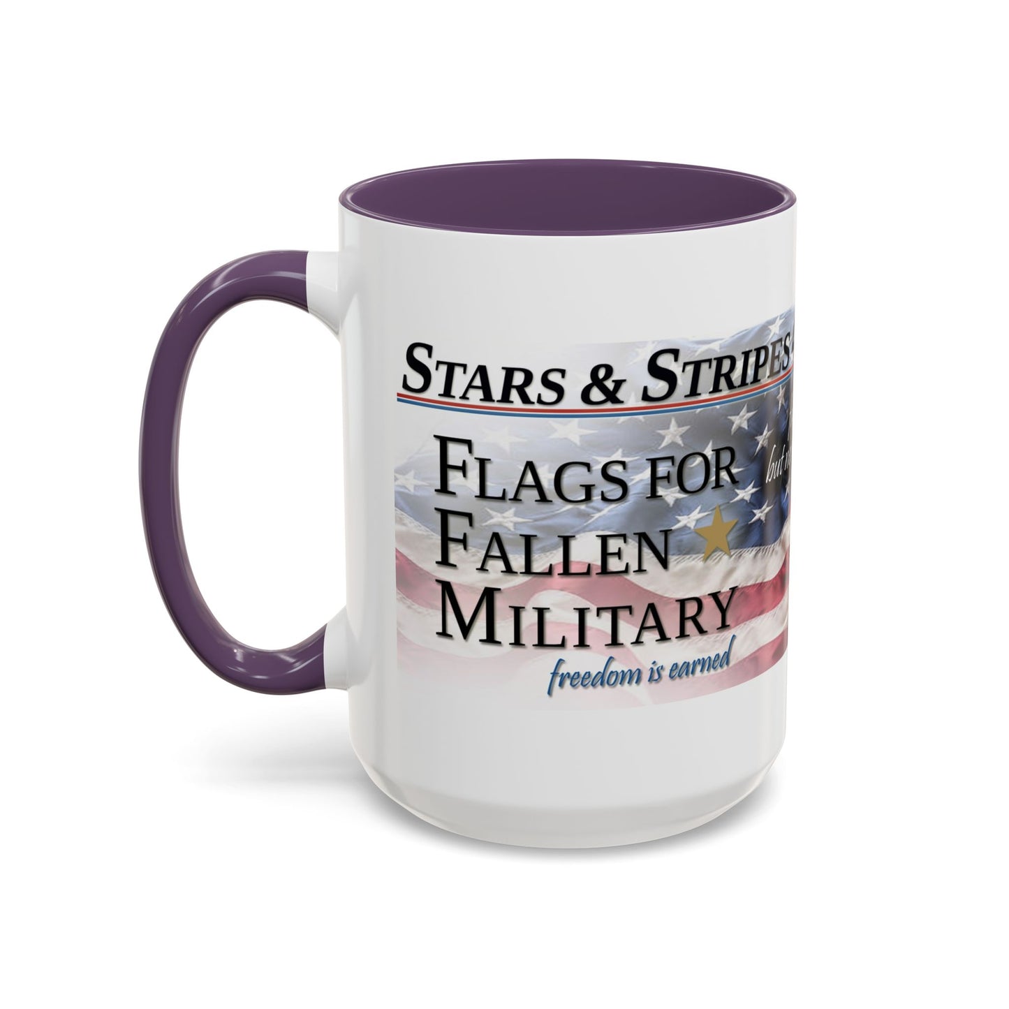 Stars Stripes 4 Ever Foundation Accent Coffee Mug (11, 15oz)