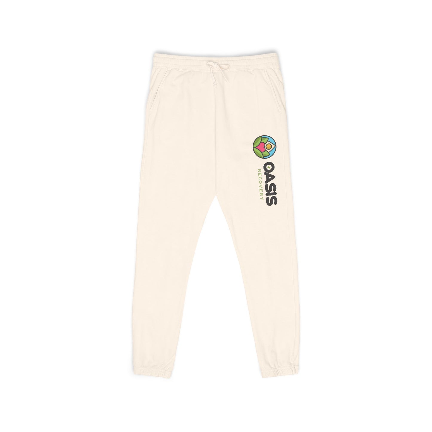 Oasis Recovery Center Unisex Garment-Dyed Fleece Sweatpants