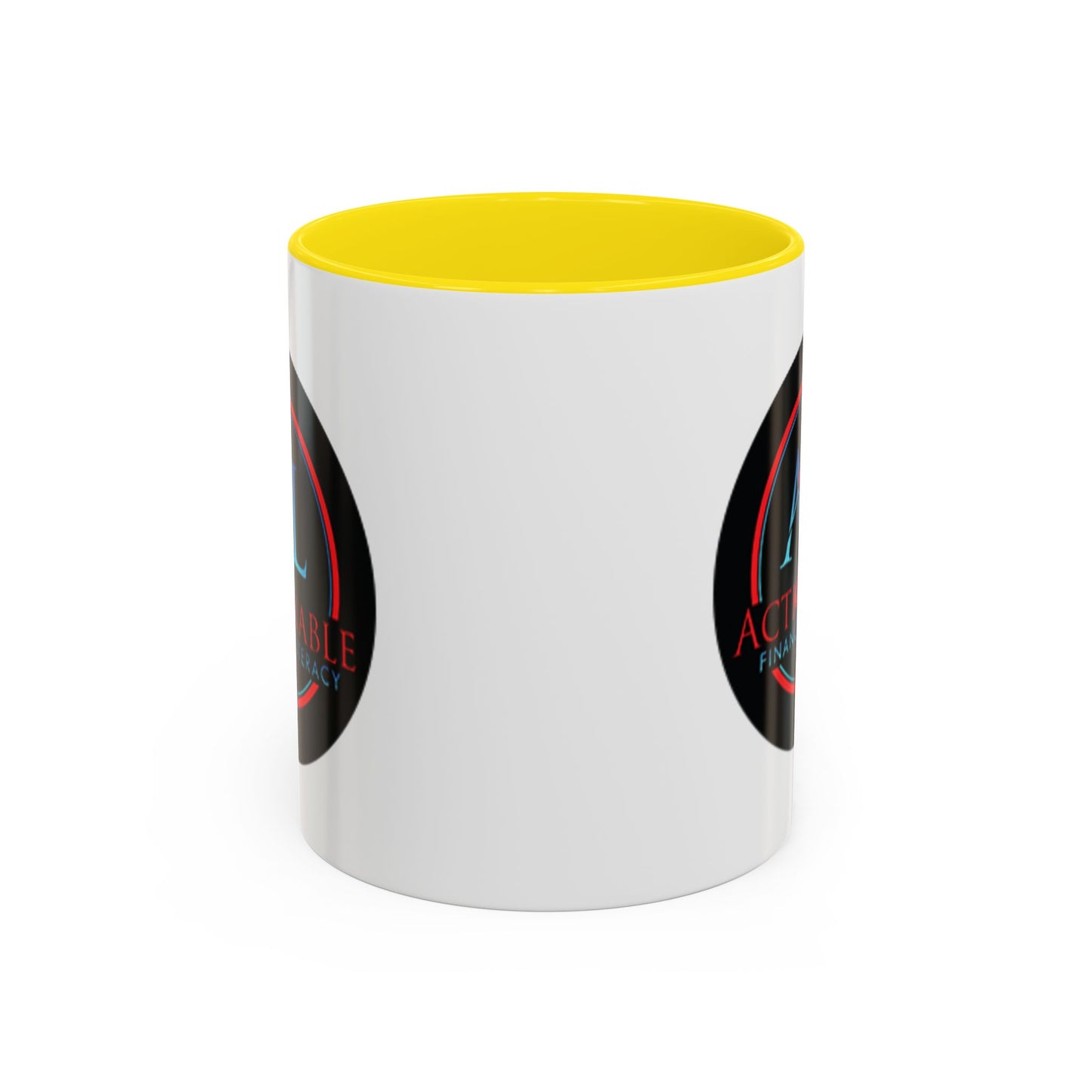 Actionable Financial Literacy Center Accent Coffee Mug (11oz)
