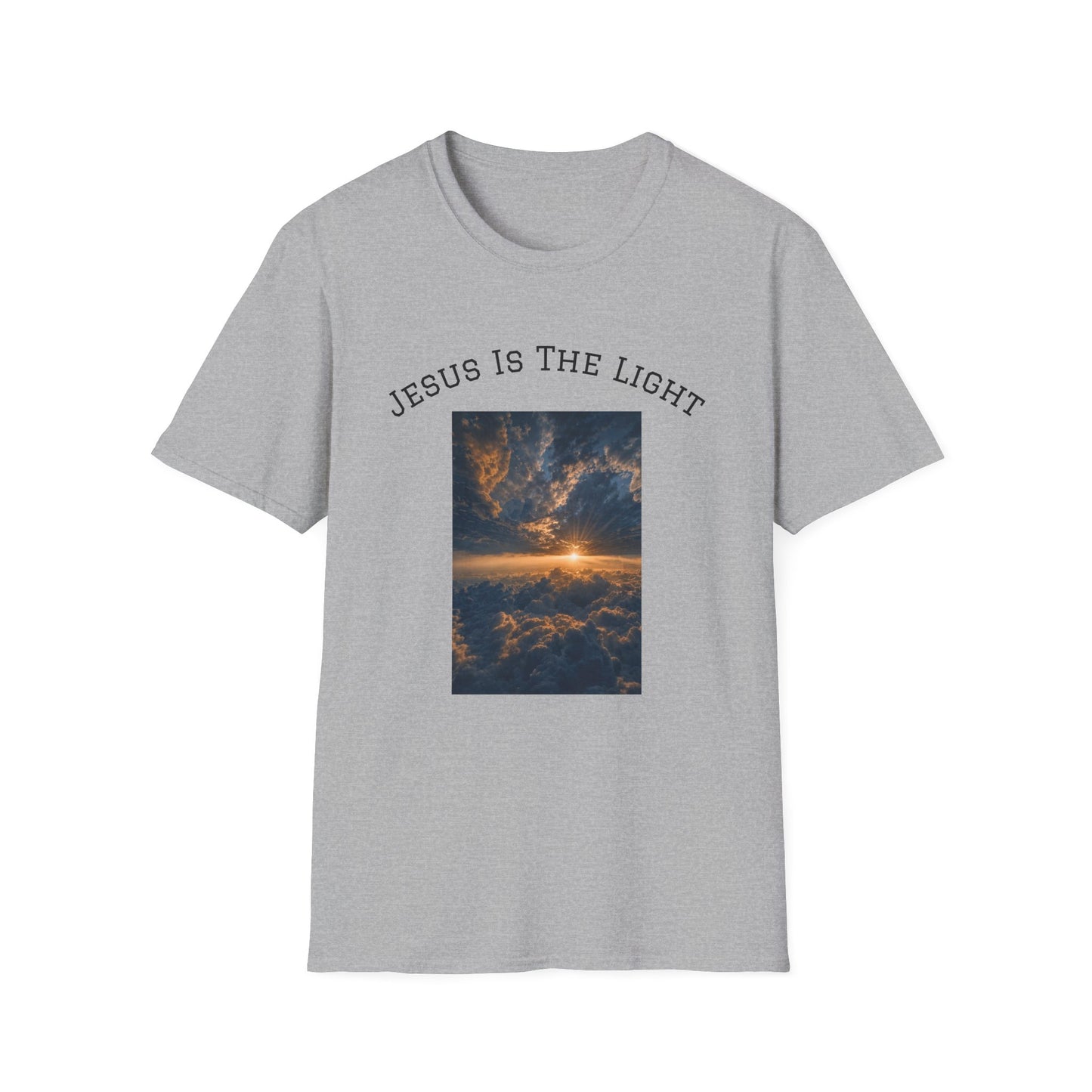 MAC-G - Jesus Is The Light Unisex Softstyle T-Shirt