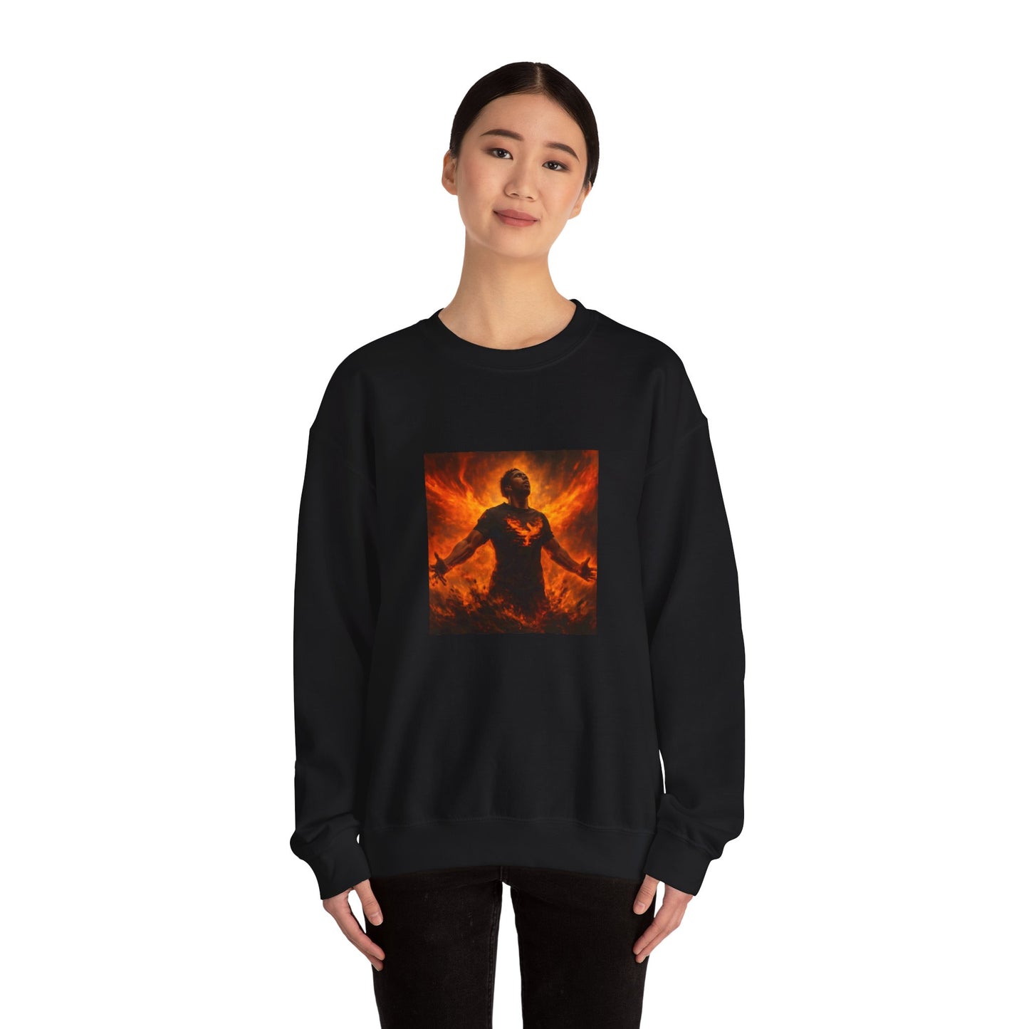 The Rise of the Phoenix Festival Unisex Heavy Blend™ Crewneck Sweatshirt