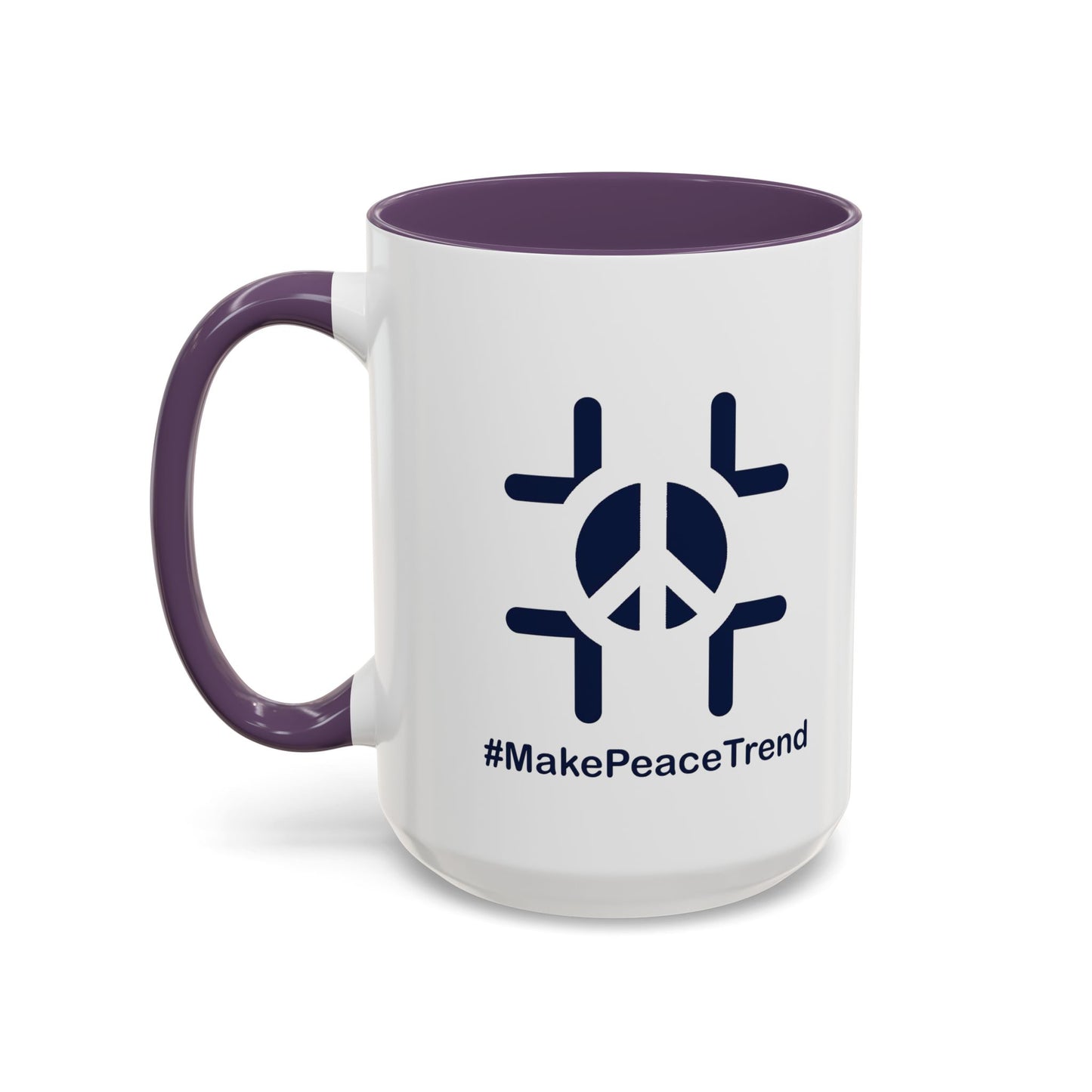 Peace Day Accent Coffee Mug (11, 15oz)