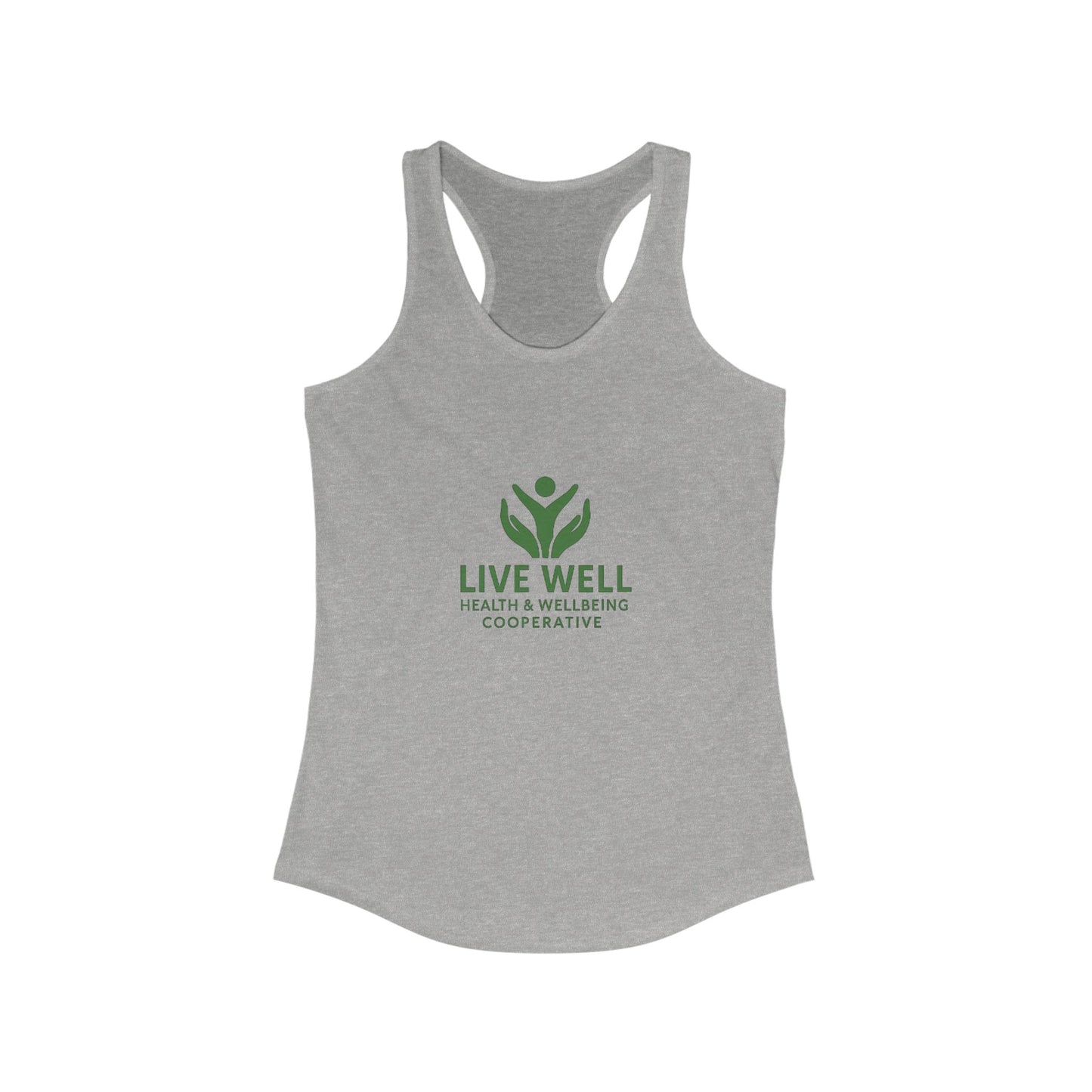 Live Well Cooperative Women's Ideal Racerback Tank