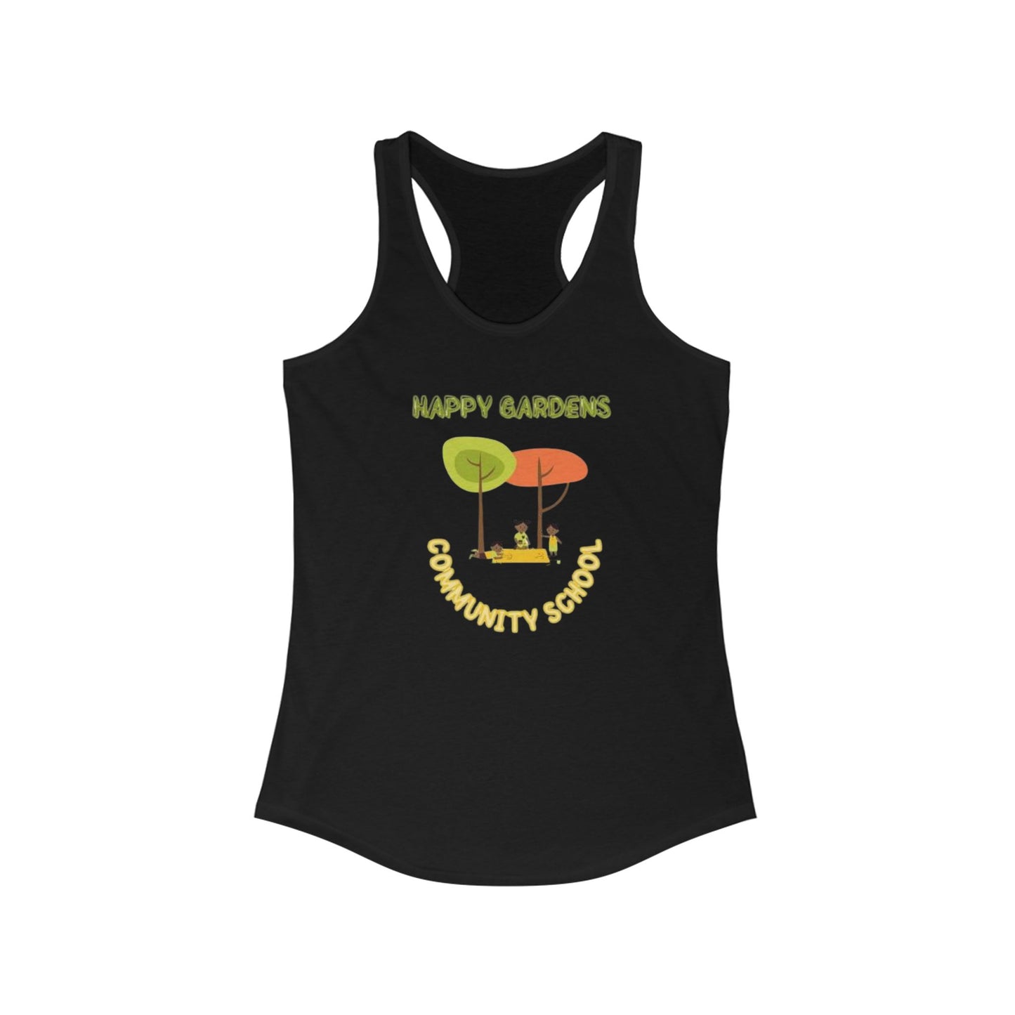 Happy Gardens Women's Ideal Racerback Tank