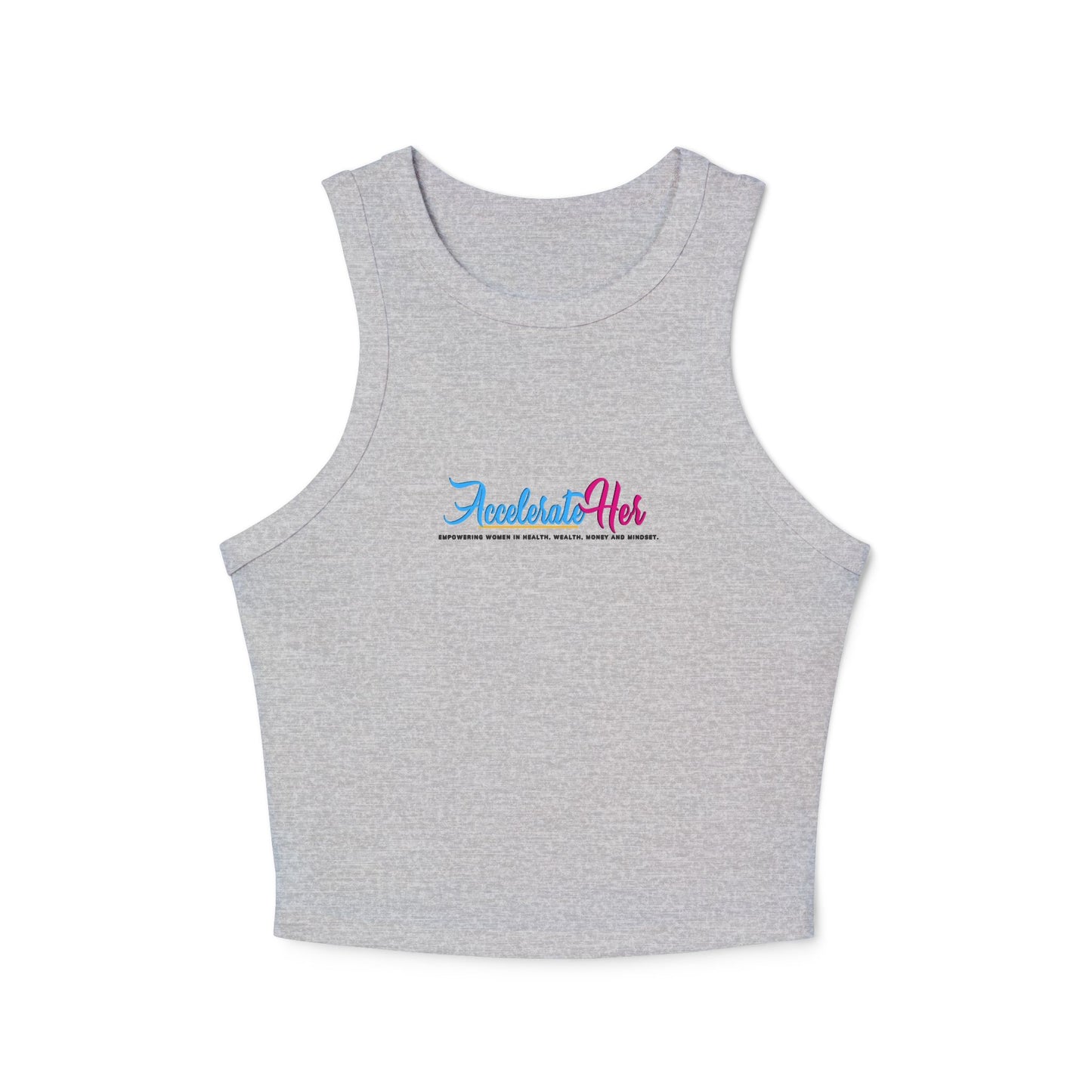 AccelerateHer Women's Micro Rib Racer Tank Top