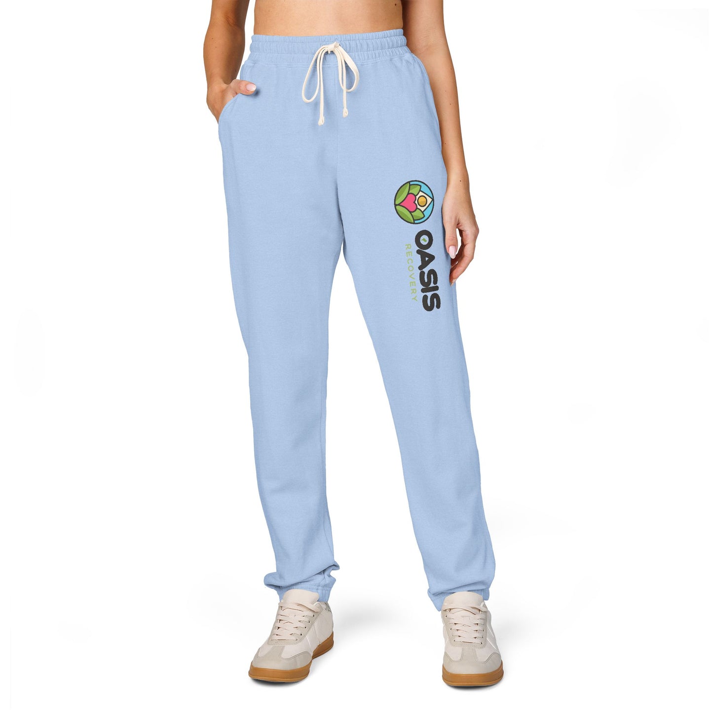 Oasis Recovery Center Unisex Garment-Dyed Fleece Sweatpants