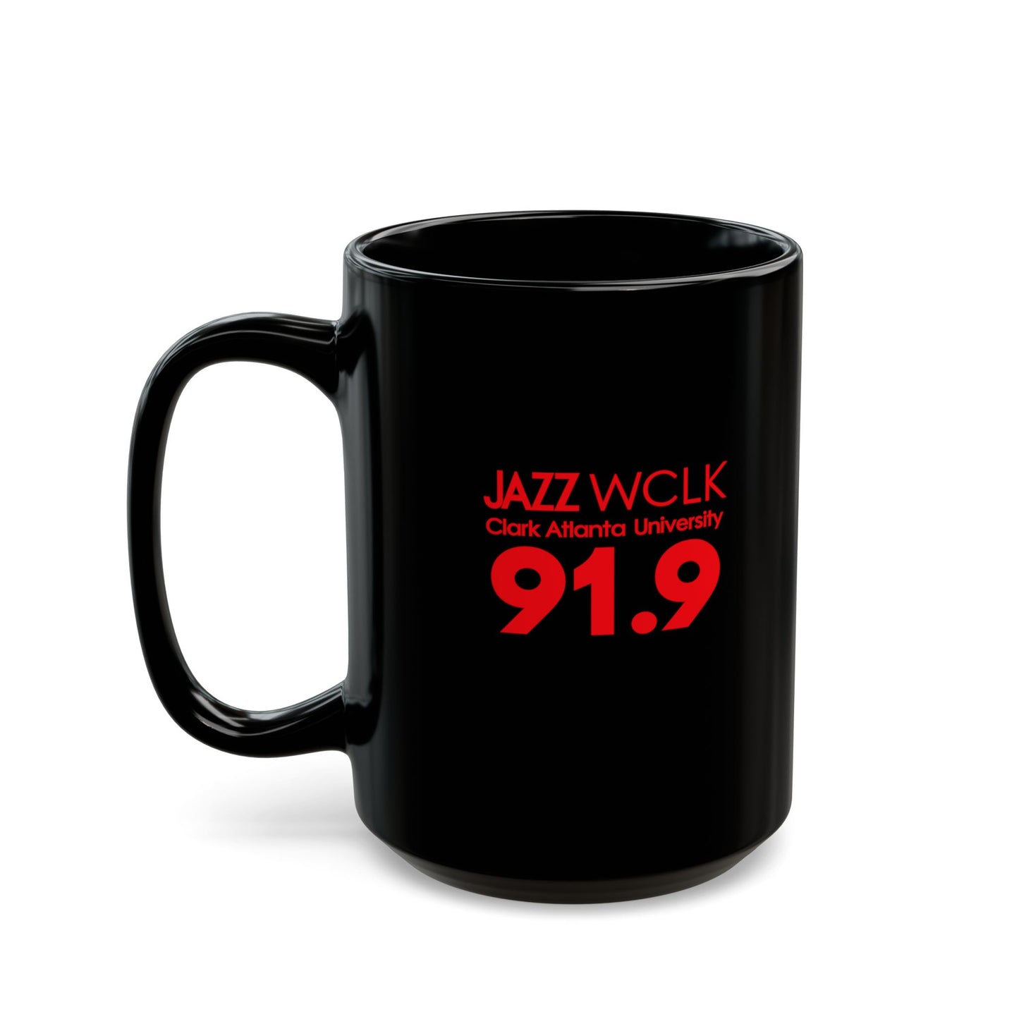 Jazz WCLK Black Mug (11oz, 15oz)