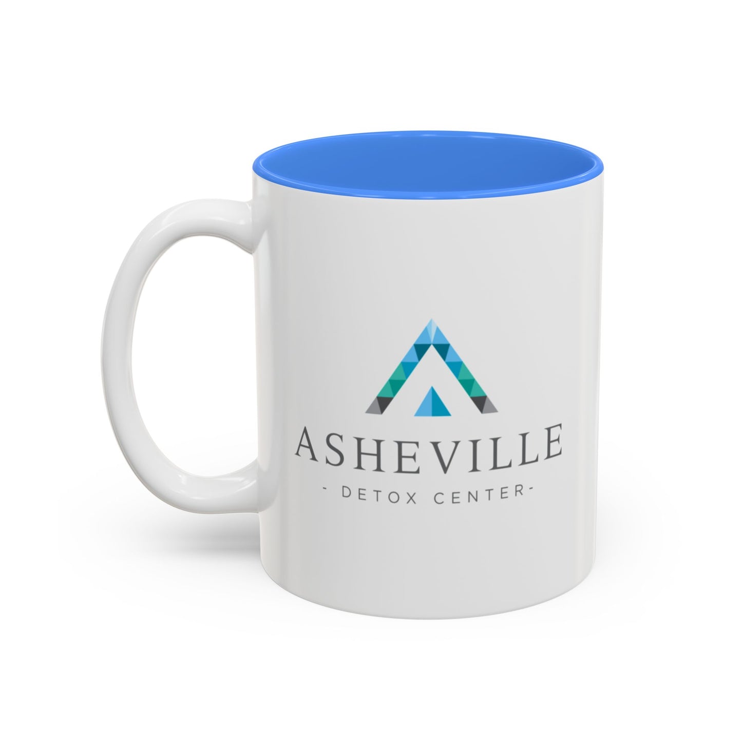 Asheville Detox Center Two-Tone Accent Mug (11oz, 15oz)