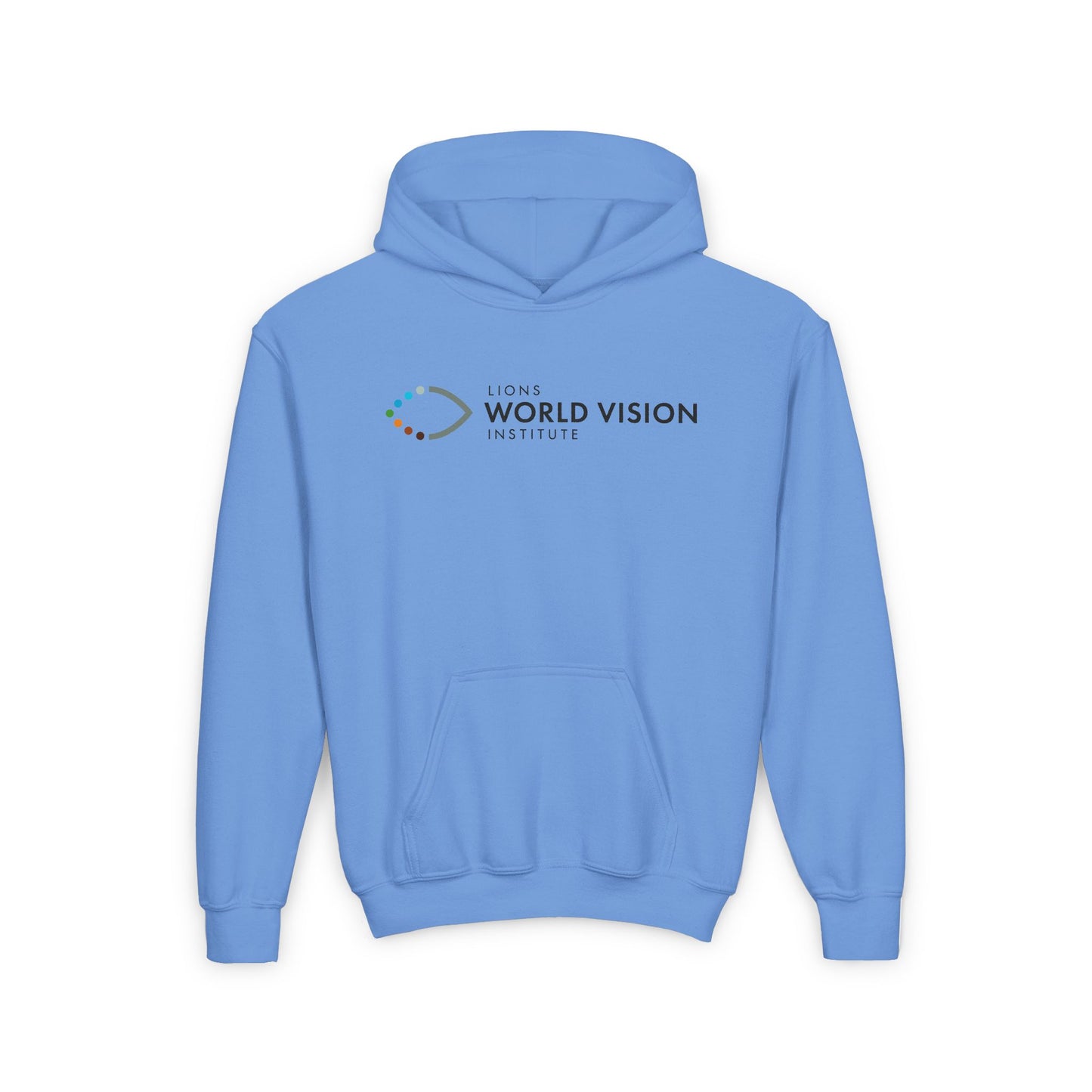Lions World Vision Institute Youth Heavy Blend Hooded Sweatshirt