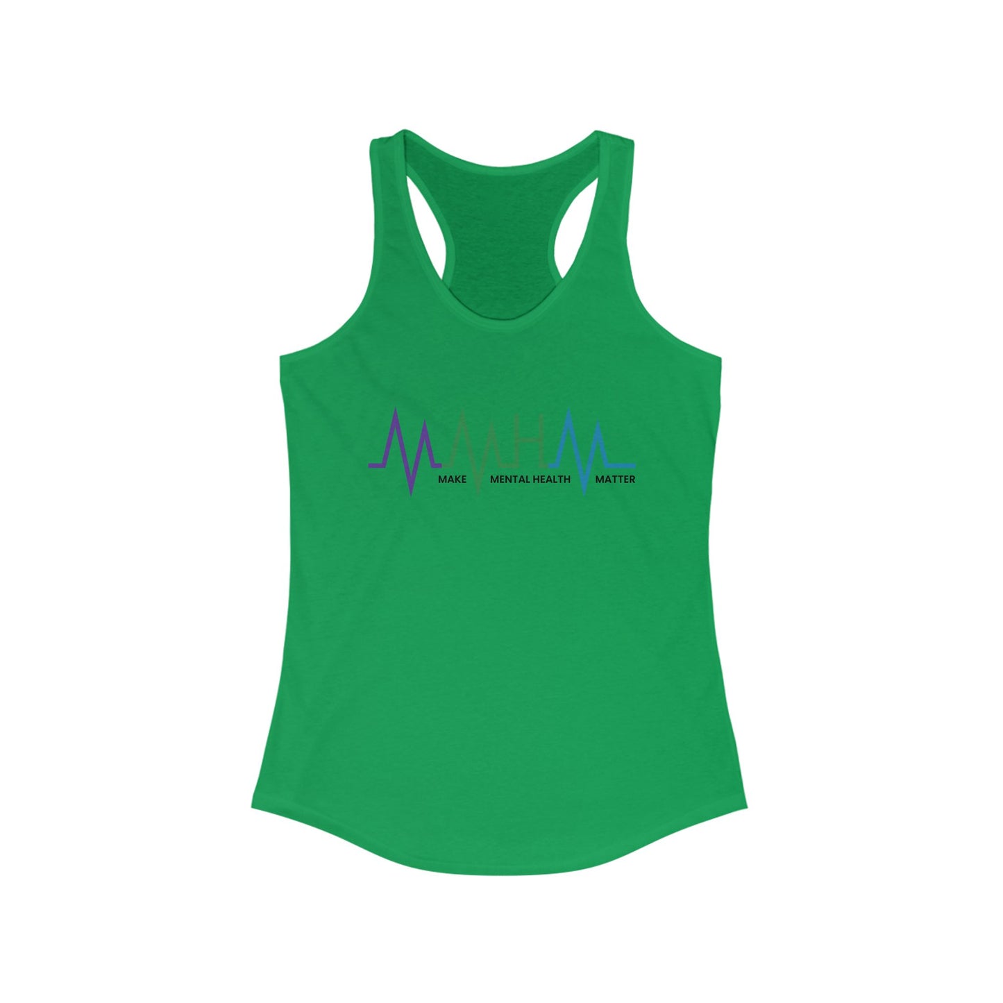 Make Mental Health Matter Women's Ideal Racerback Tank