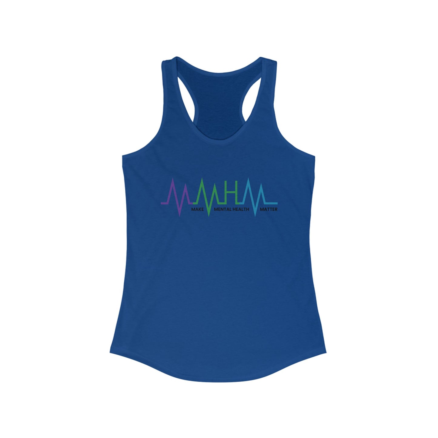 Make Mental Health Matter Women's Ideal Racerback Tank