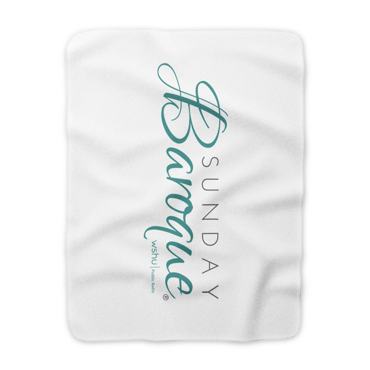 Sunday Baroque Deluxe Sherpa Fleece Blanket