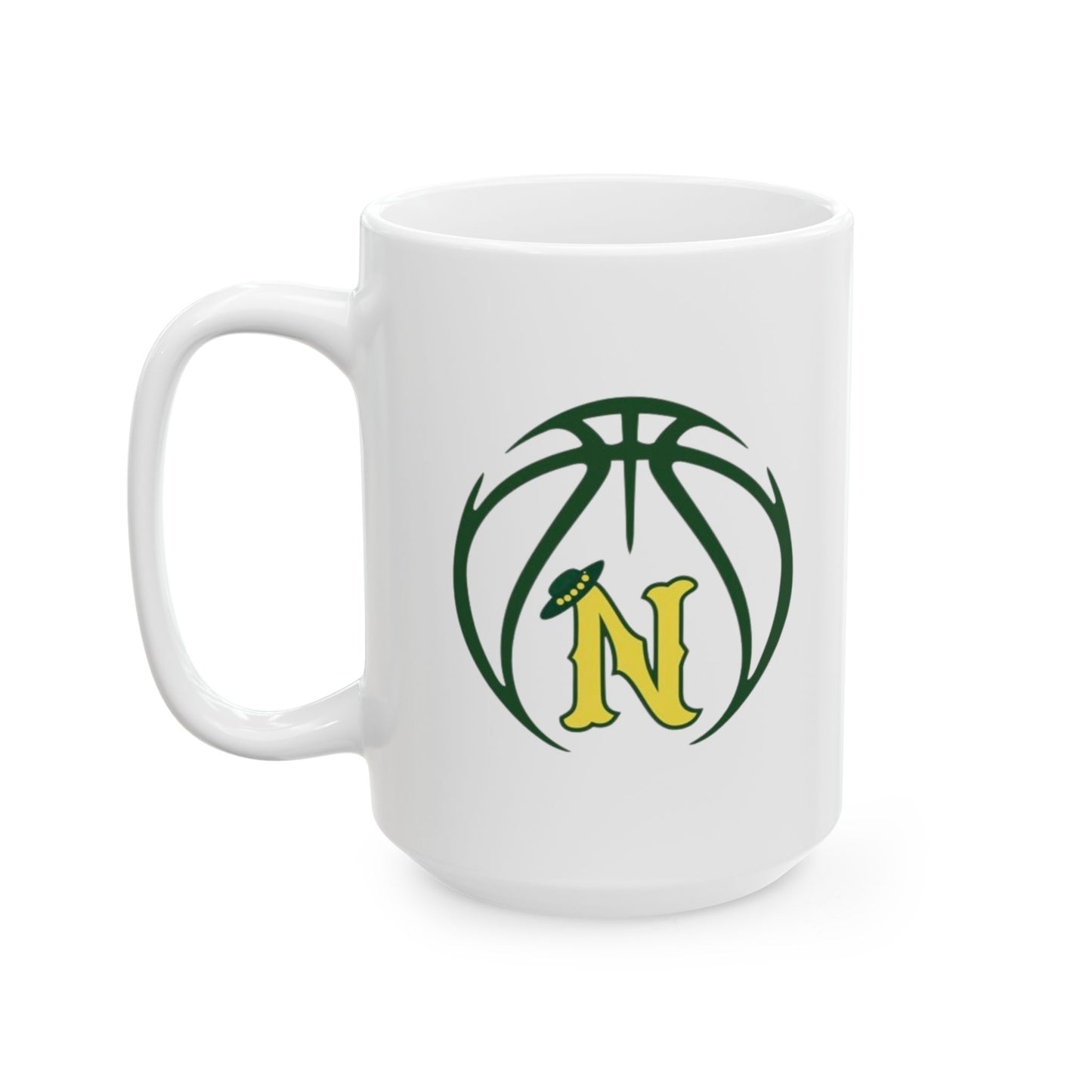 Narbonne Basketball Ceramic Mug, (11oz, 15oz)