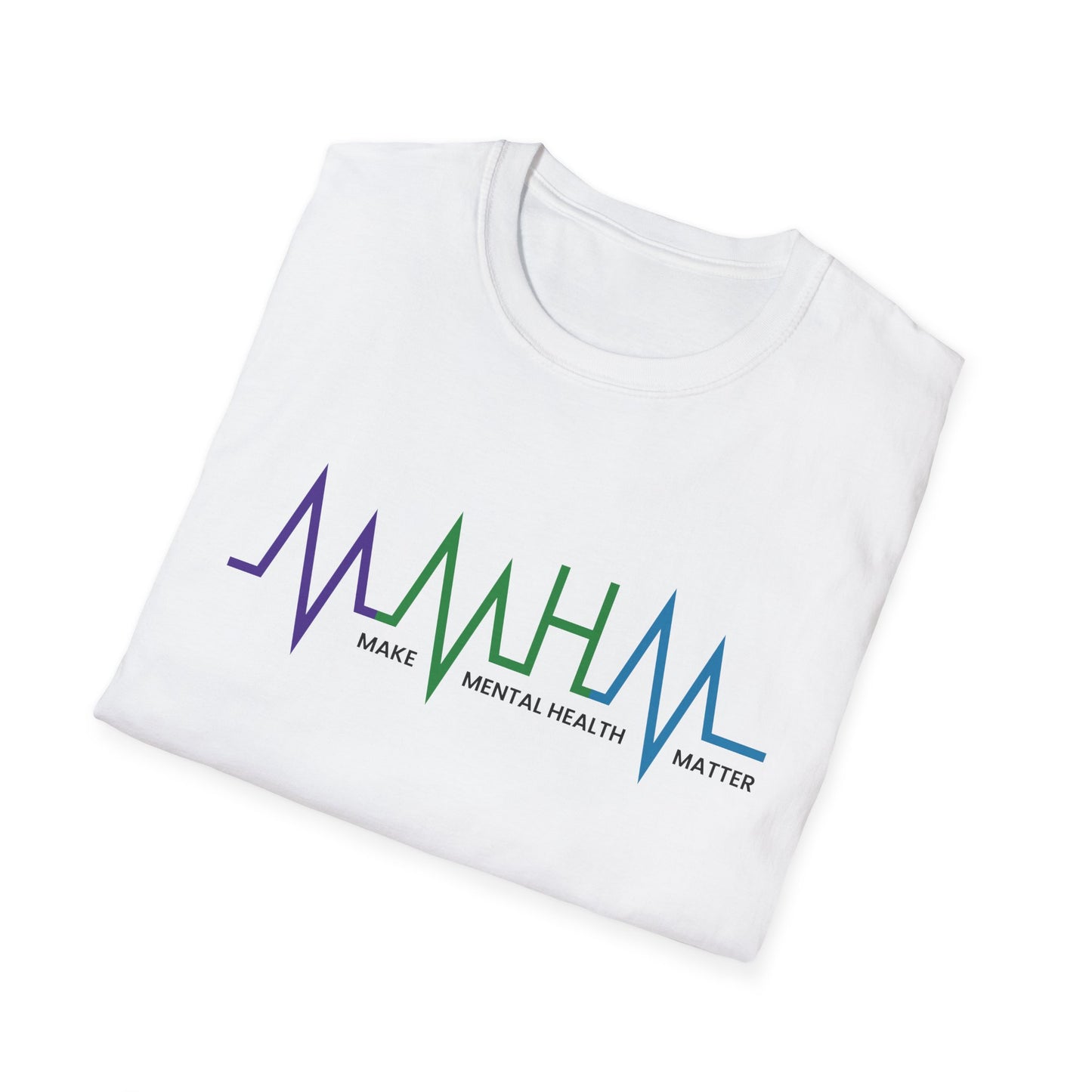 Make Mental Health Matter Unisex Softstyle T-Shirt