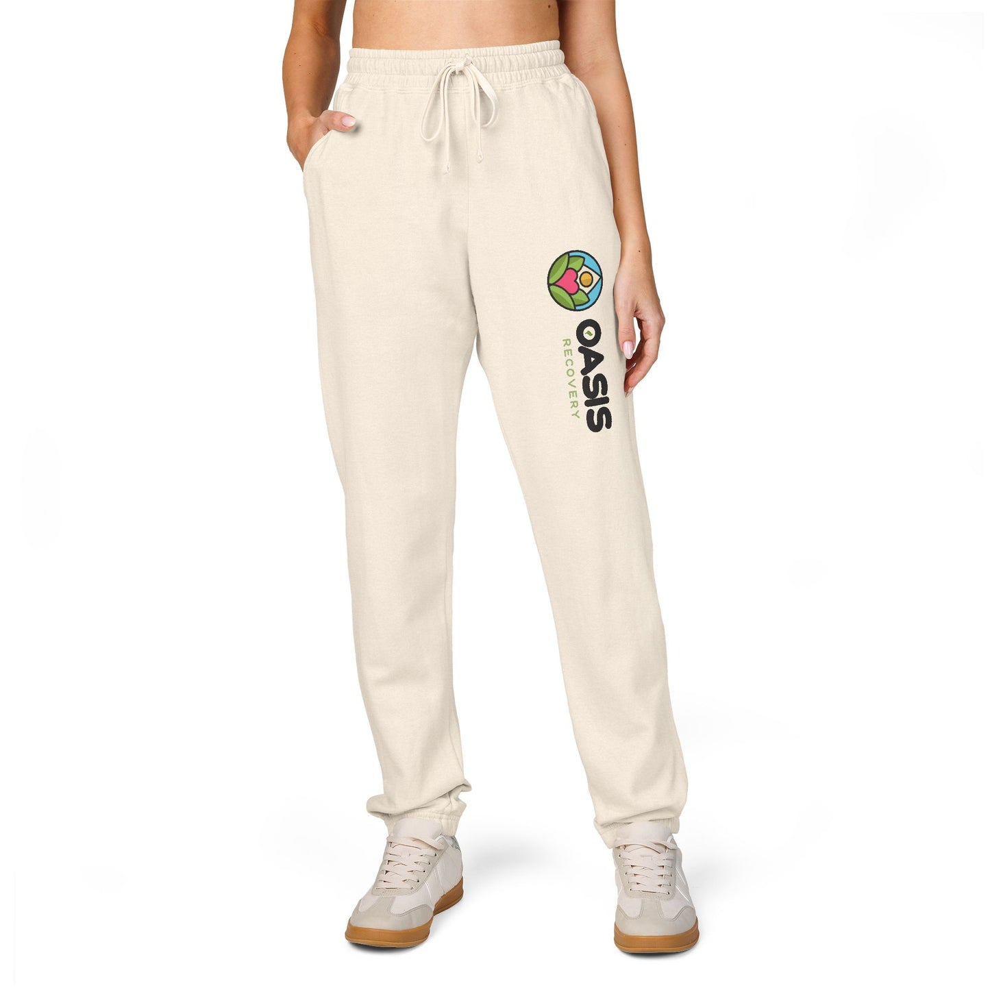 Oasis Recovery Center Unisex Garment-Dyed Fleece Sweatpants