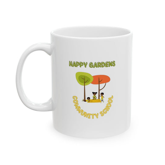 Happy Gardens Ceramic Mug, (11oz, 15oz)