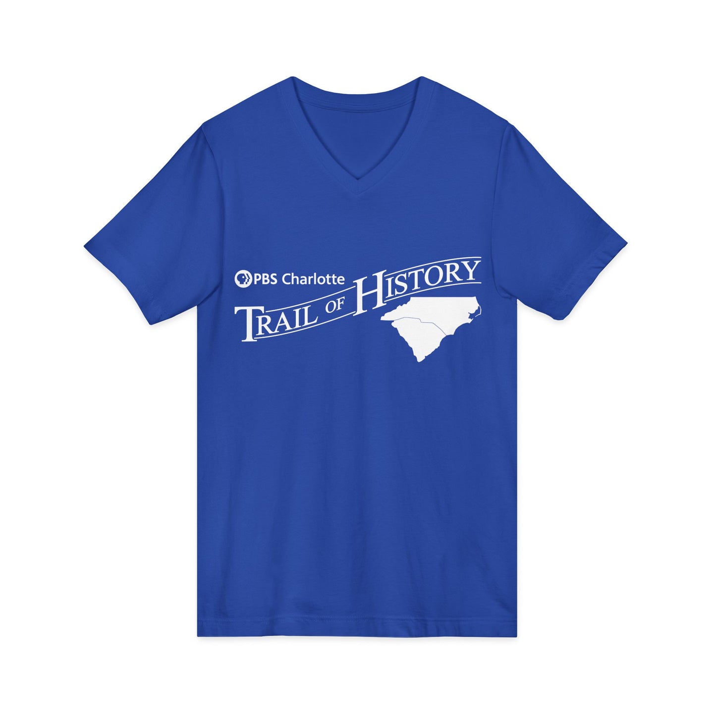 PBS Charlotte TOH Unisex Jersey Short Sleeve V-Neck Tee