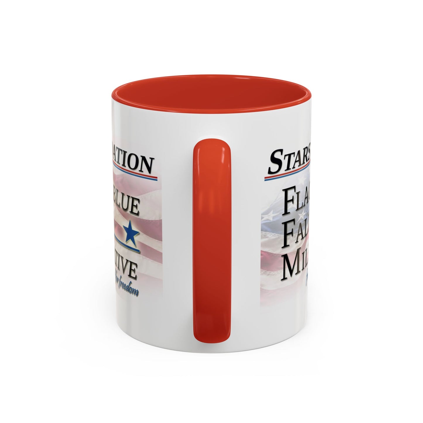 Stars Stripes 4 Ever Foundation Accent Coffee Mug (11, 15oz)