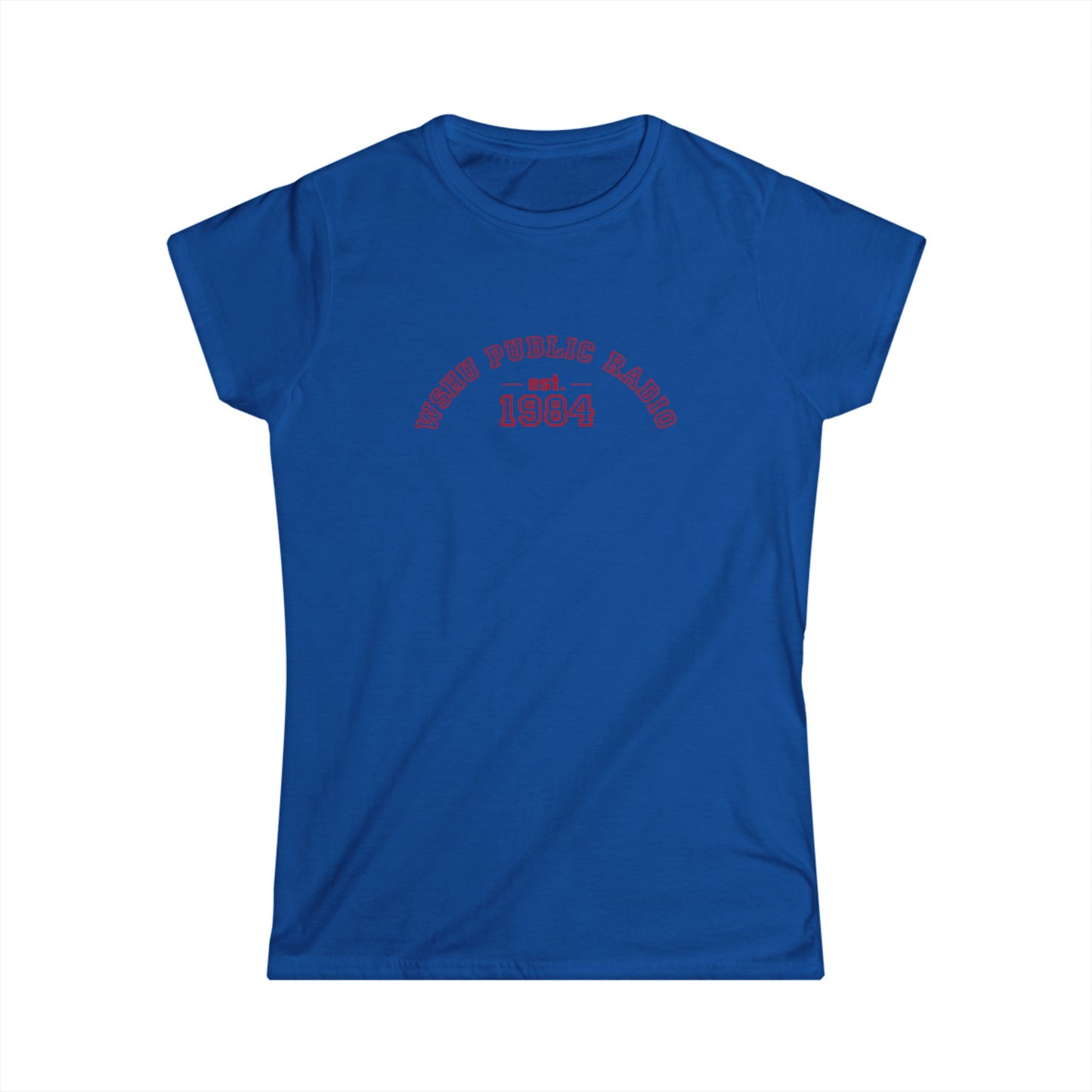 WSHU Women's Softstyle Tee