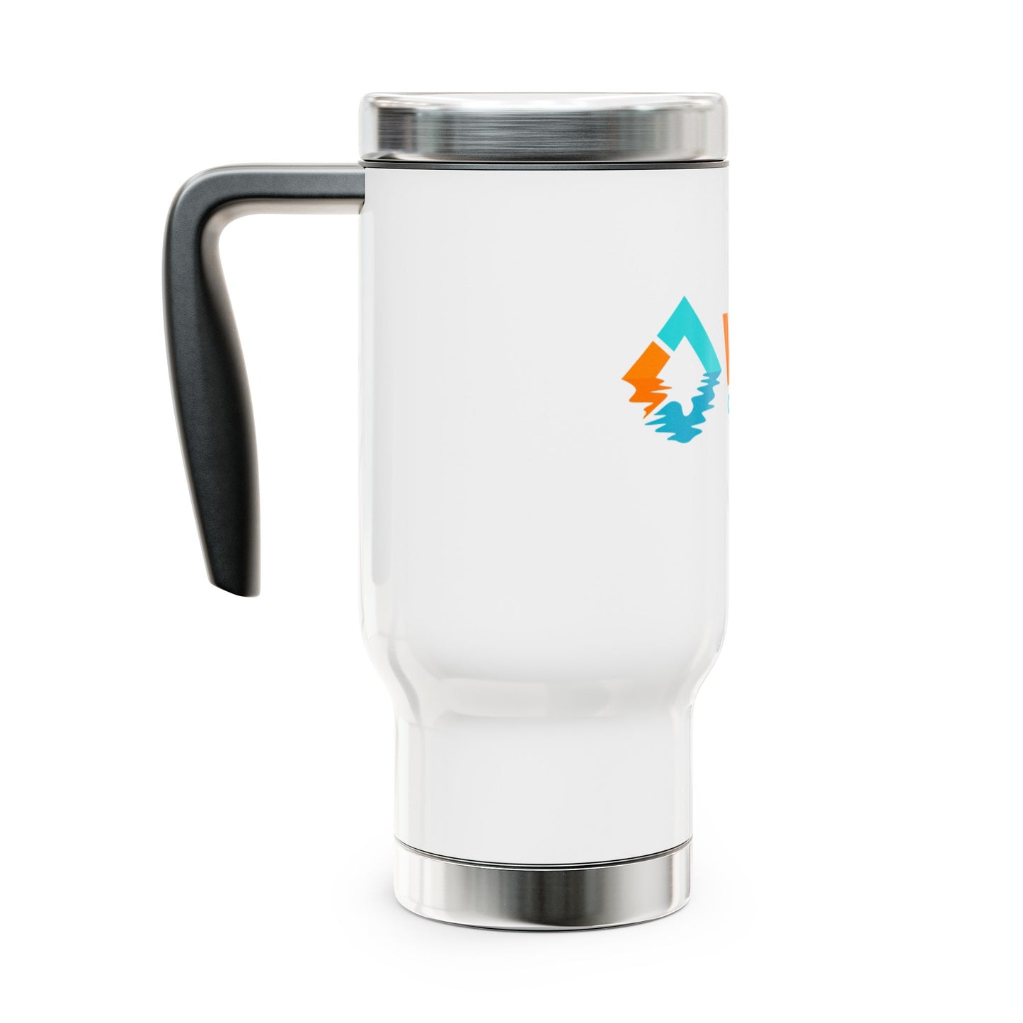West Church LKN Stainless Steel Travel Mug with Handle, 14oz