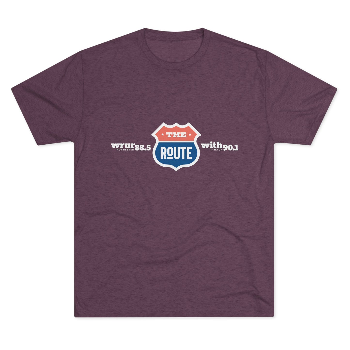 The Route Men's Tri-Blend Crew Tee