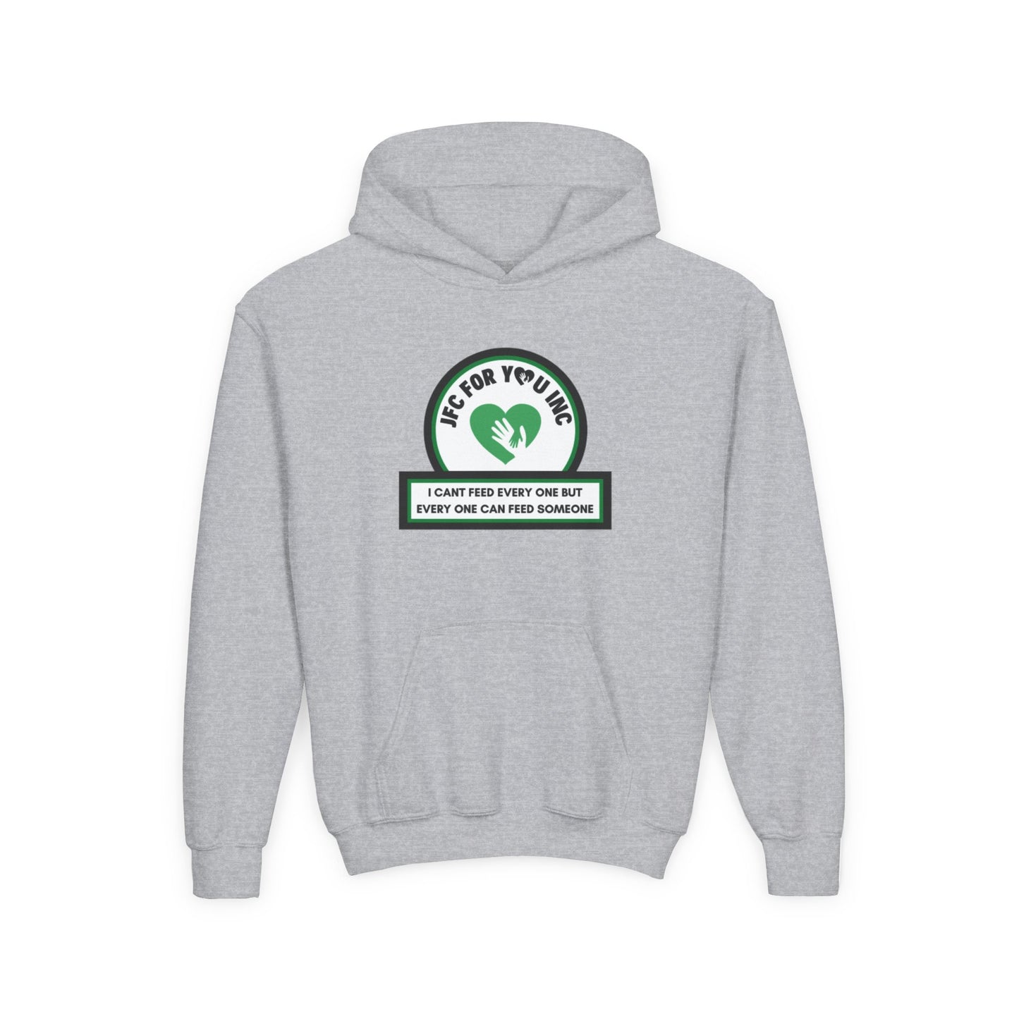 JFC For You Inc Youth Heavy Blend Hooded Sweatshirt