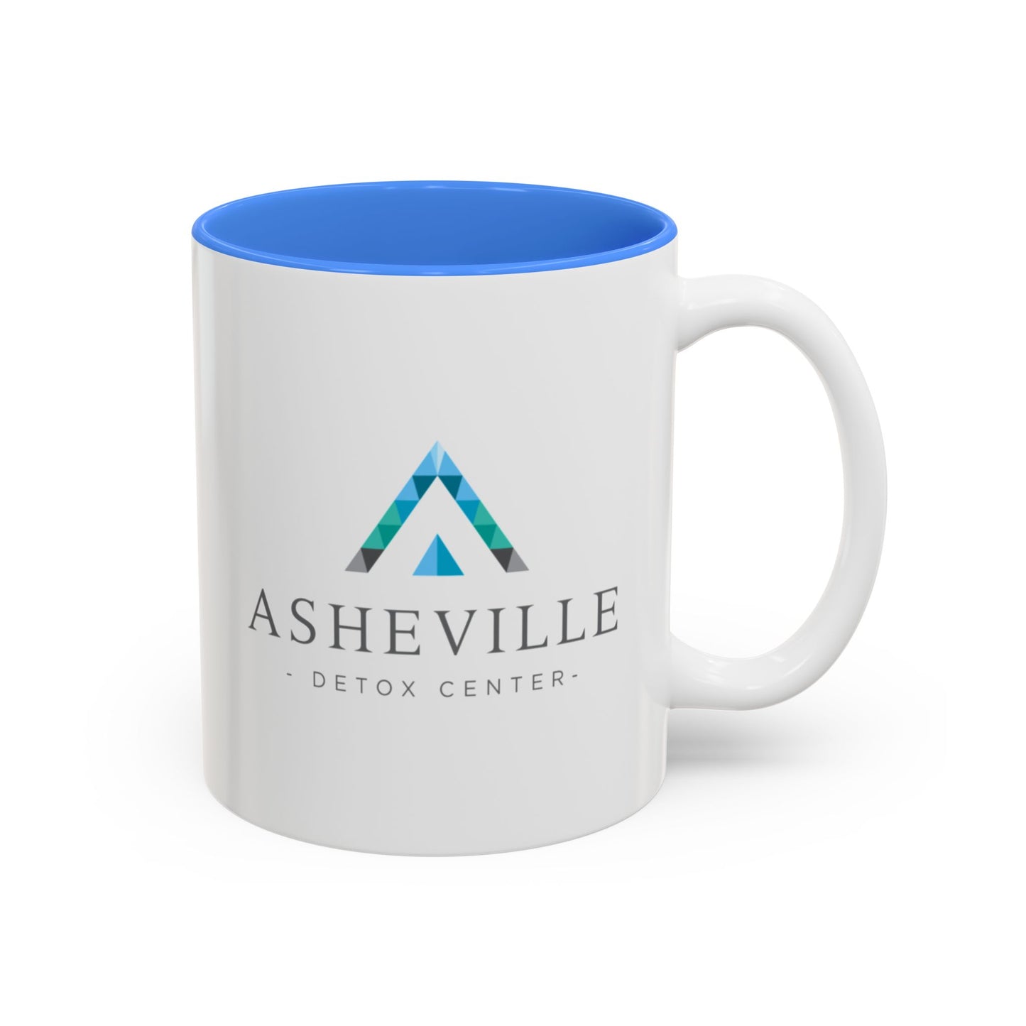 Asheville Detox Center Two-Tone Accent Mug (11oz, 15oz)
