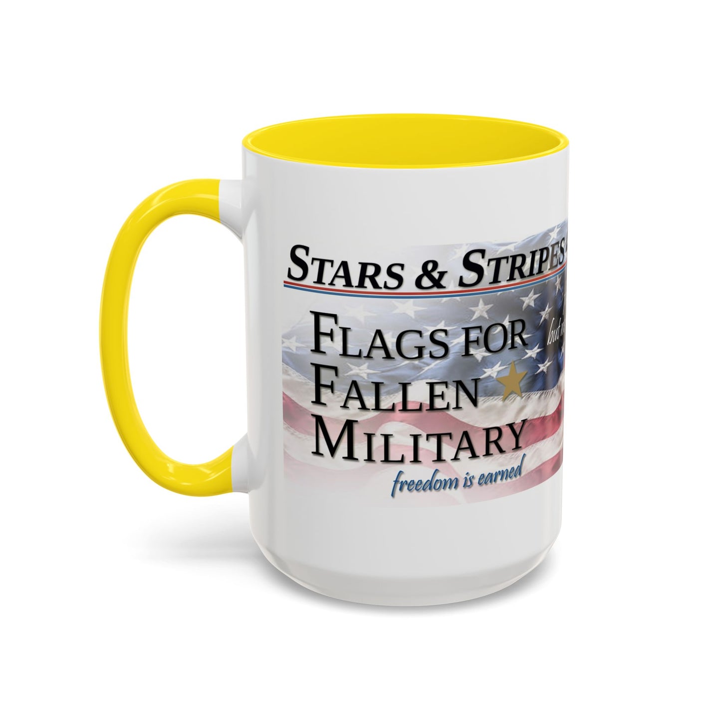 Stars Stripes 4 Ever Foundation Accent Coffee Mug (11, 15oz)